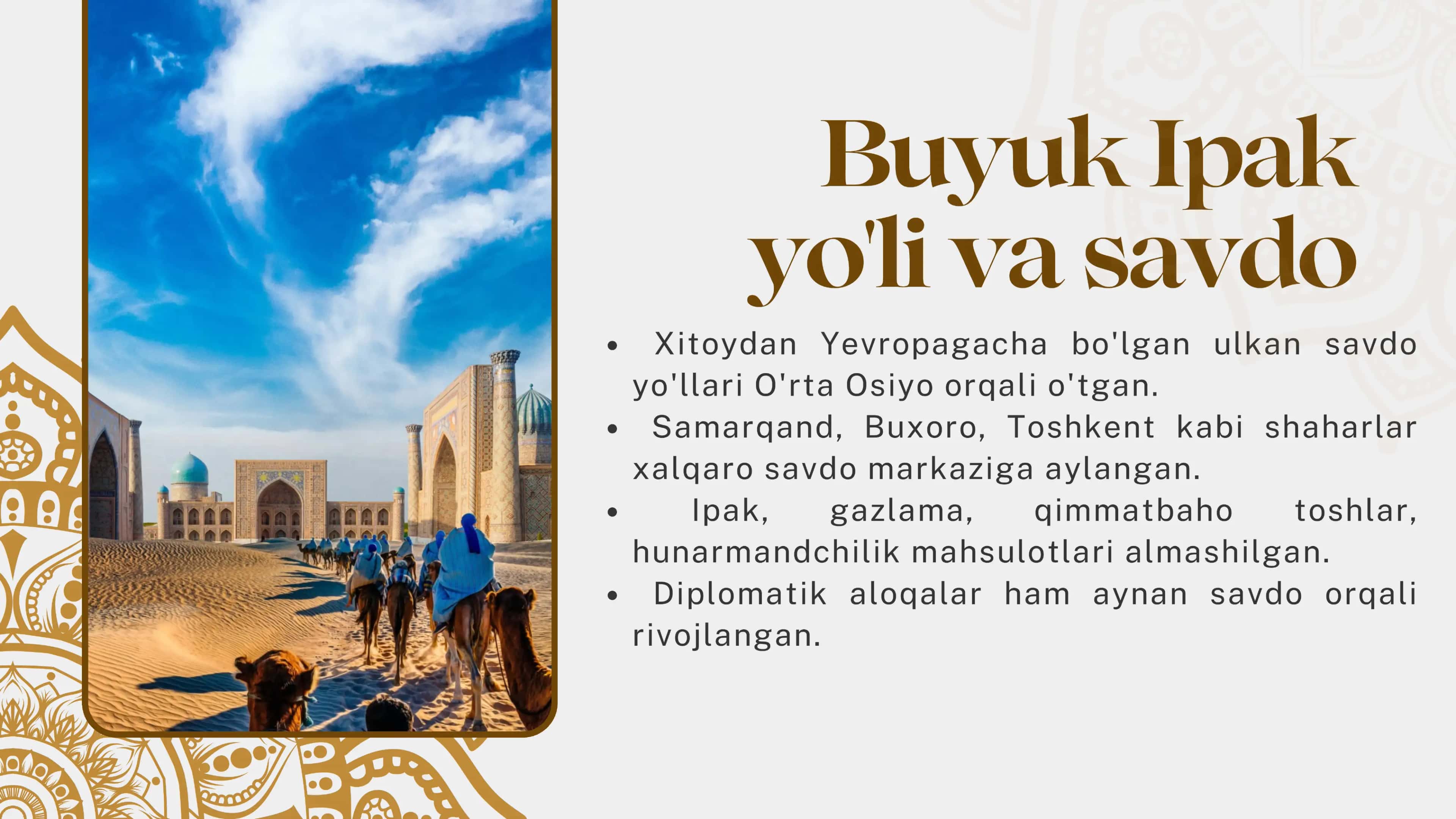 Temuriylar davrigacha bo’lgan va temuriylar davridagi iqtisodiy g’oyalar 3