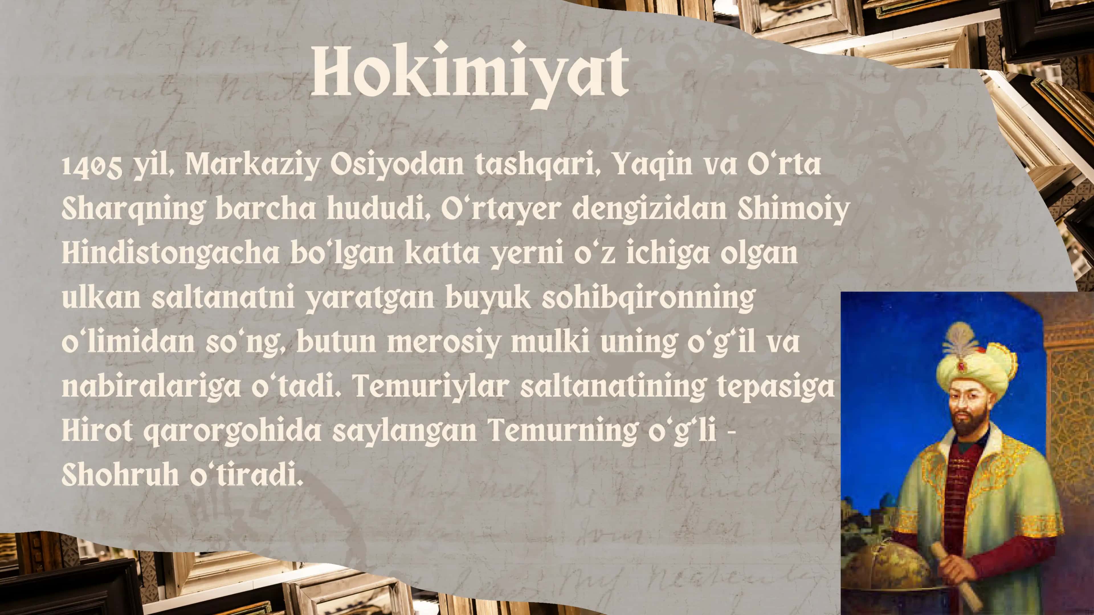 Mirzo Ulug’bek 3