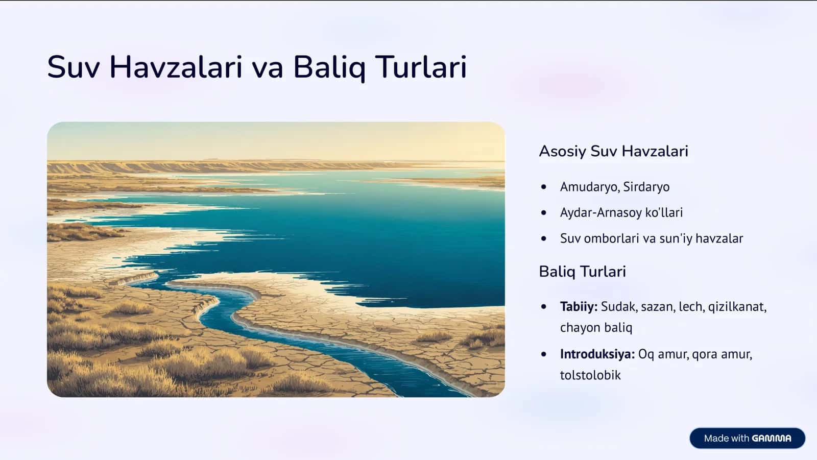 O'zbekistonda Baliqchilik: Bugungi Kun va Kelajak Rejalari 3