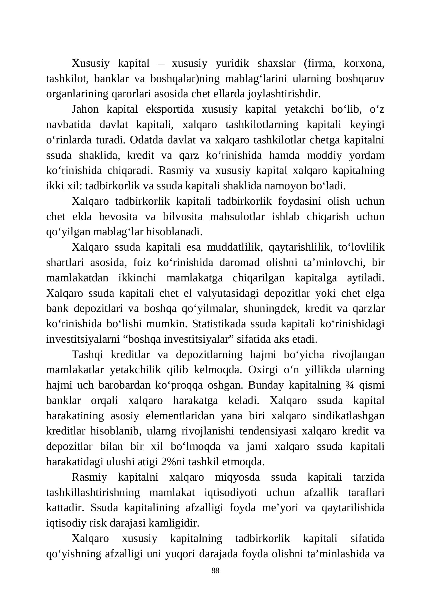 Xalqaro Moliya Bozori va uning Rivojlanish Xususiyatlari 3
