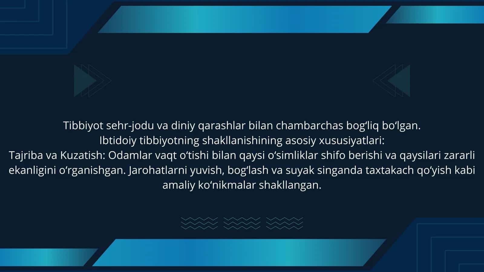Ibtidoiy jamiyatda tibbiy bilimlarning paydo boʻlishi Ularda diniy qarashlarning oʻrni 3