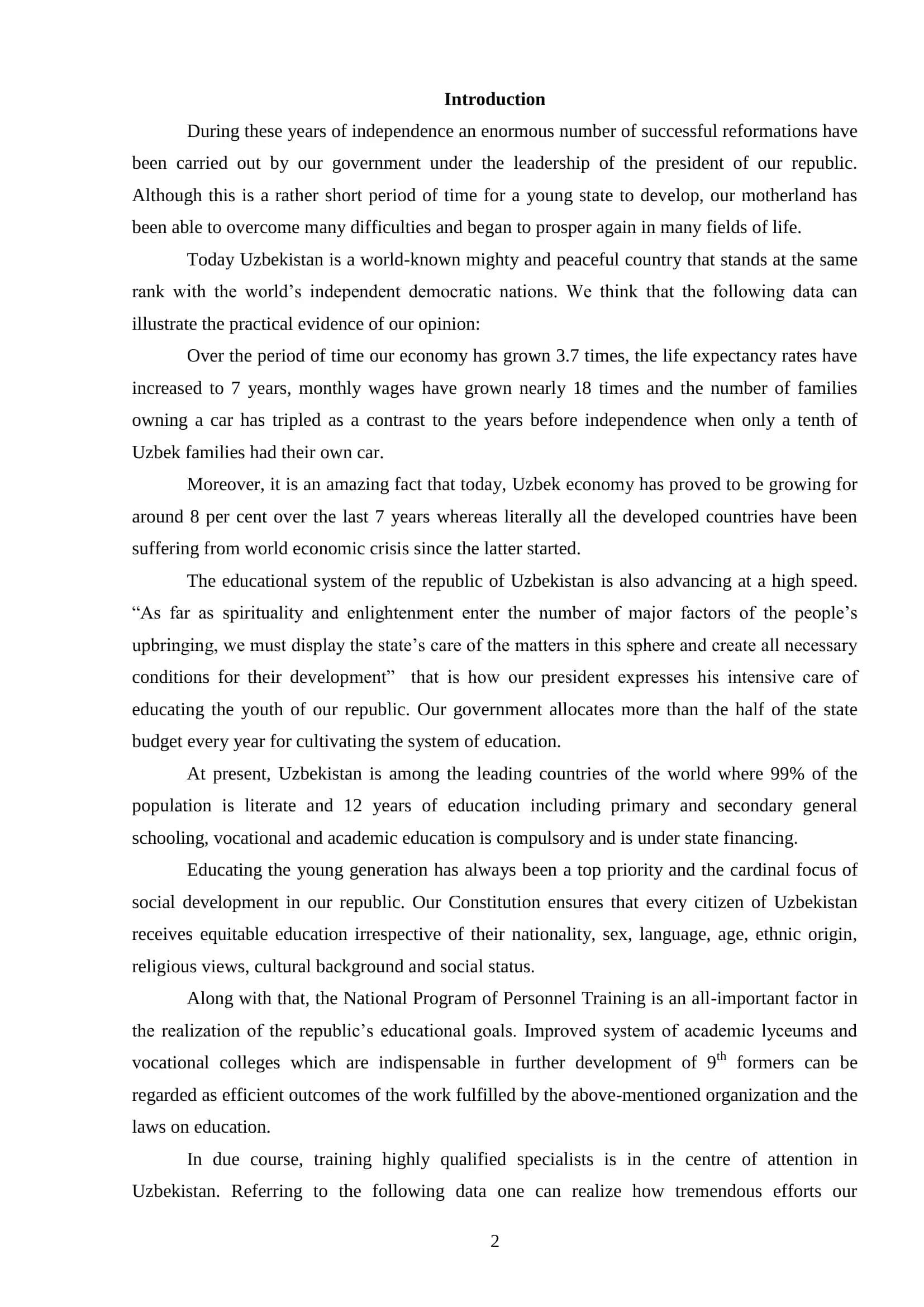 Theme: Comparative typology of infinitive in Modern English and Uzbek 3