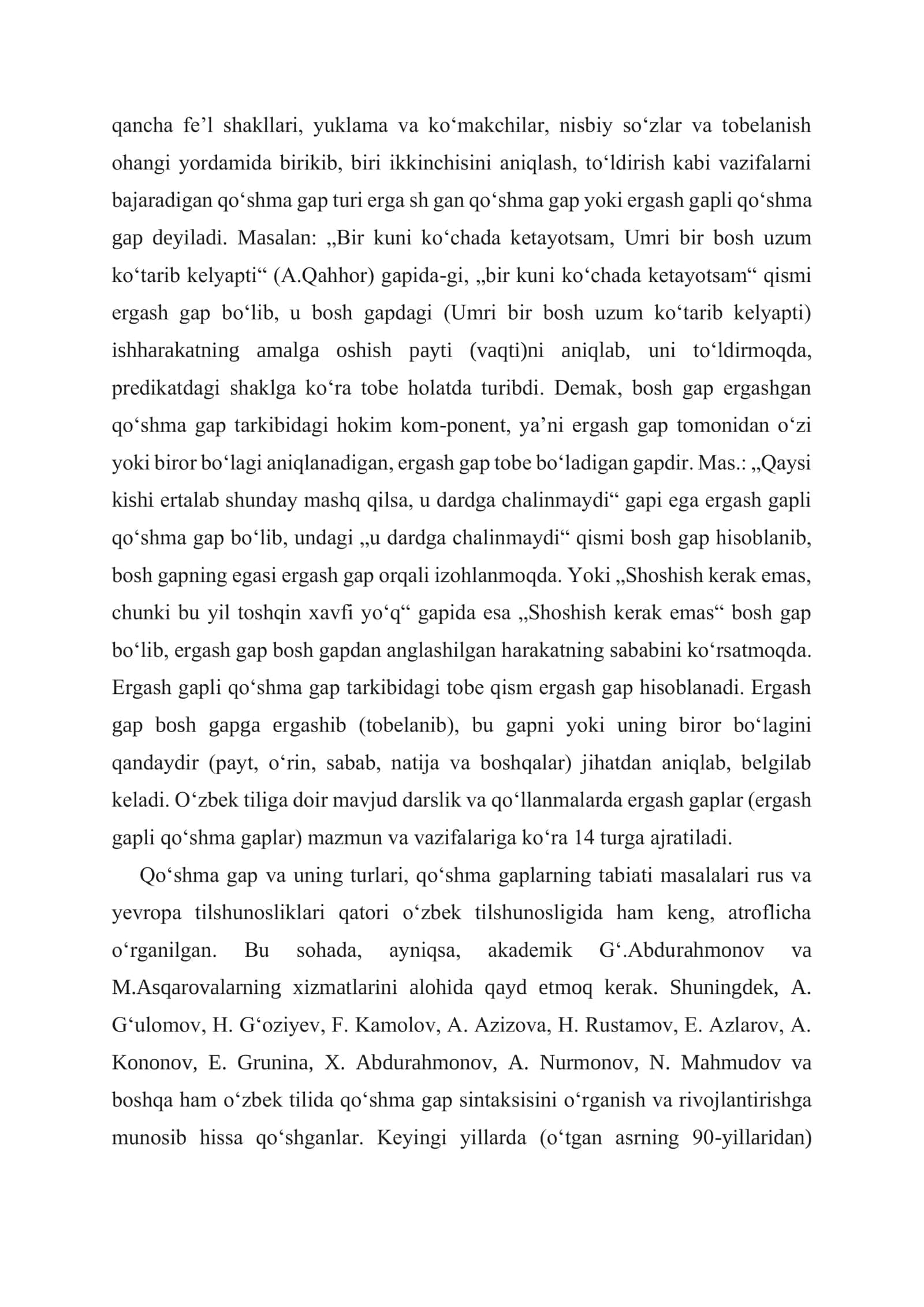Qo'shma gap qolipilarining nutqiy xususiylashuvi 3