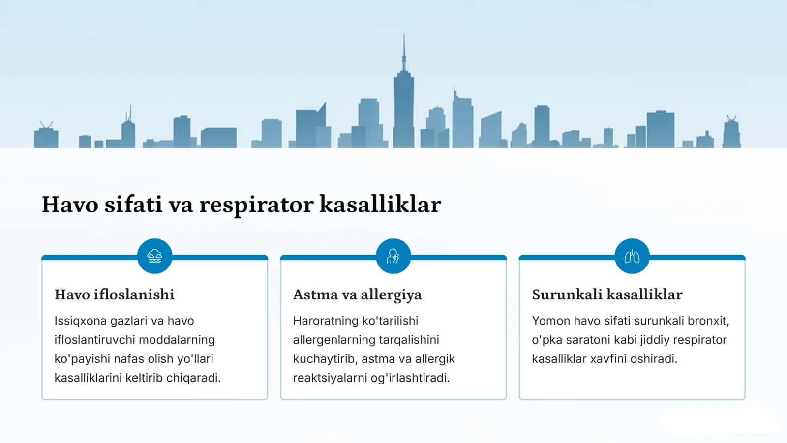 Iqlim o'zgarishlari va tibbiy oqibatlar 3