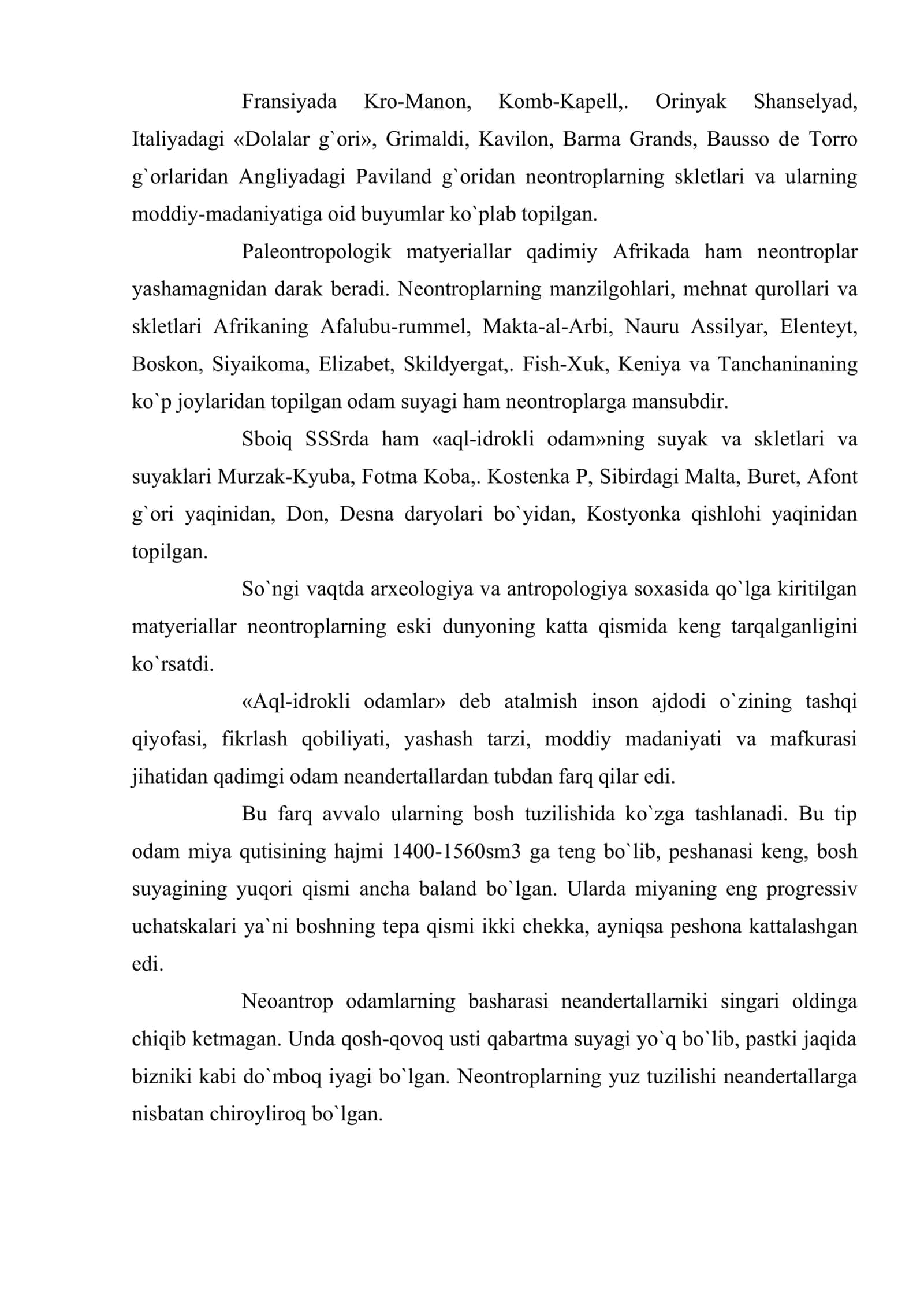 Ibtidoyi jamiyatda urug` va urug` jamoalarini paydo bo`lishi 3