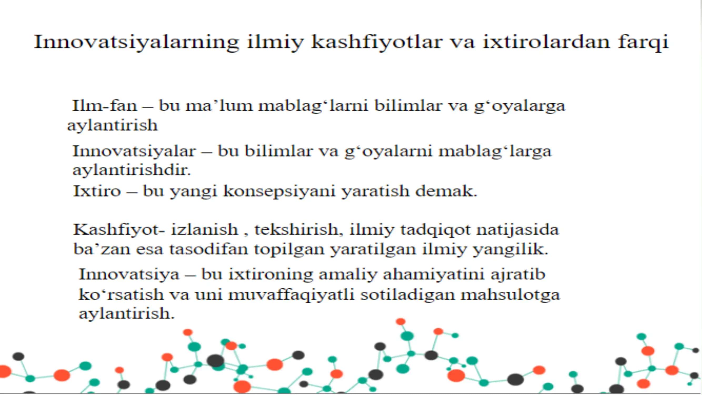 XXI ASR INNOVATSIYALARI 3