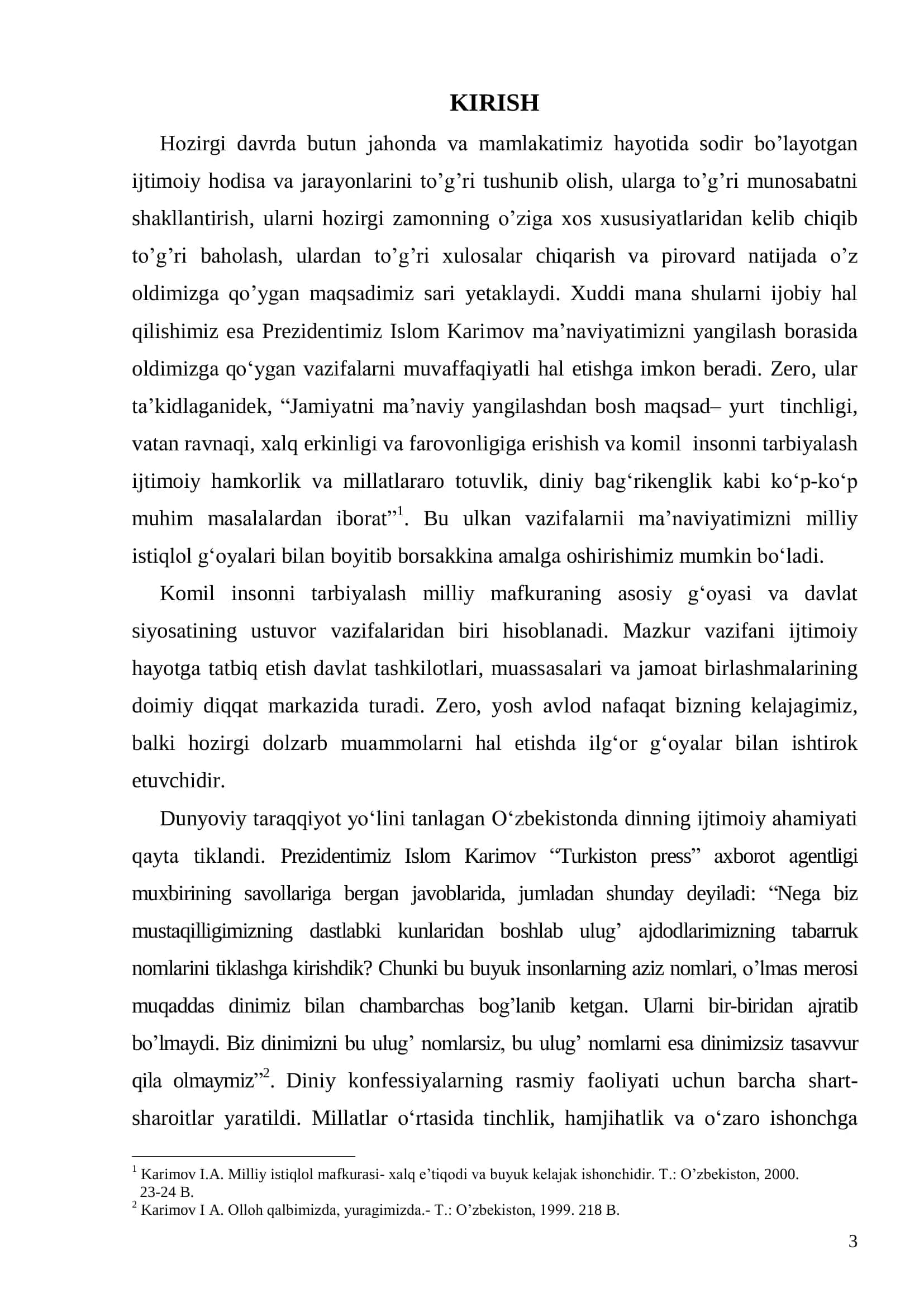 YAHUDIYLIK, XRISTIANLIK VA ISLOM DINLARIDA G’AYBIYOT MASALALARI 3