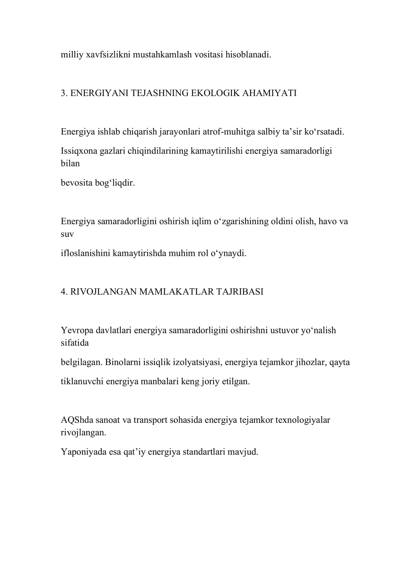 ENERGIYANI TEJASH VA ENERGIYA SAMARADORLIGINI 3