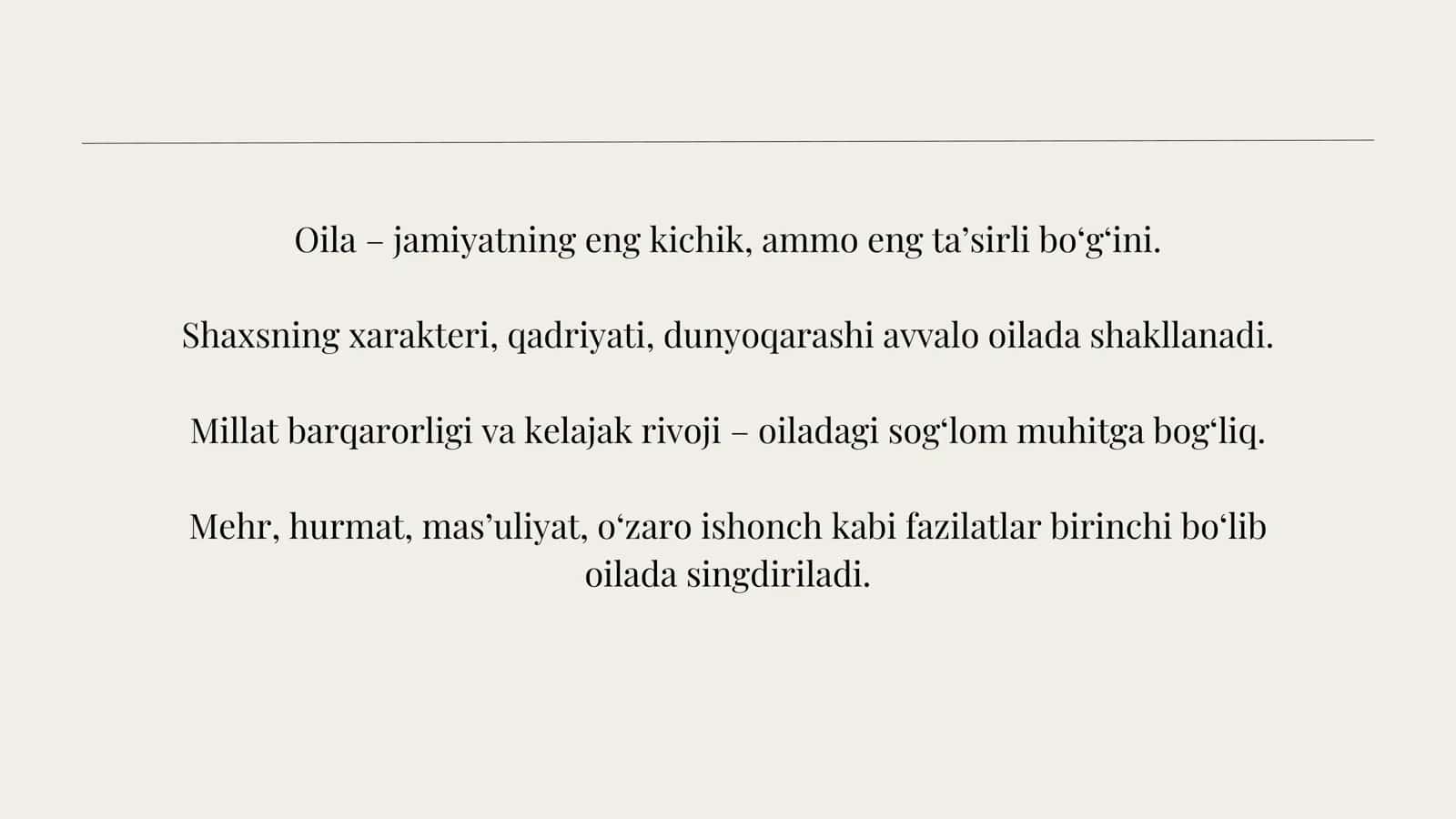 Oila tarbiyasi asoslari 3