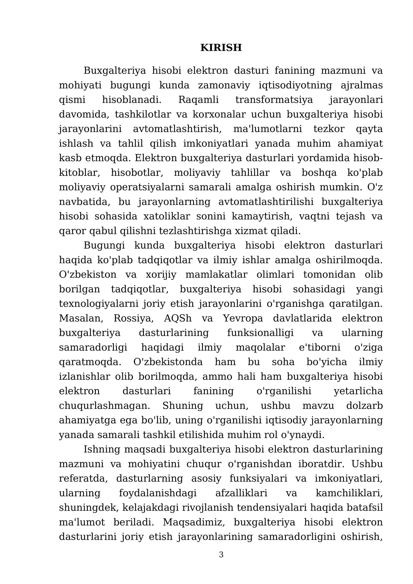 Buxgalteriya hisobi elektron dasturi fanining mazmuni va mohiyati 3
