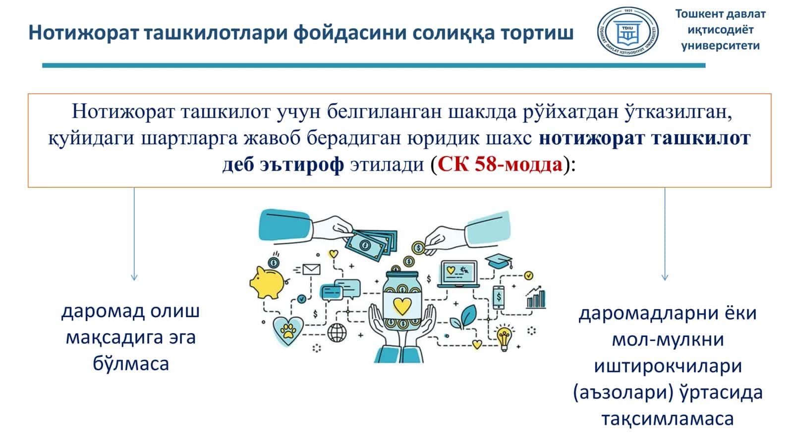 АЙРИМ СОЛИҚ ТЎЛОВЧИЛАР ВА ОПЕРАЦИЯЛАР БЎЙИЧА ФОЙДА СОЛИҒИ БАЗАСИНИ АНИҚЛАШНИНГ ХУСУСИЯТЛАРИ 3