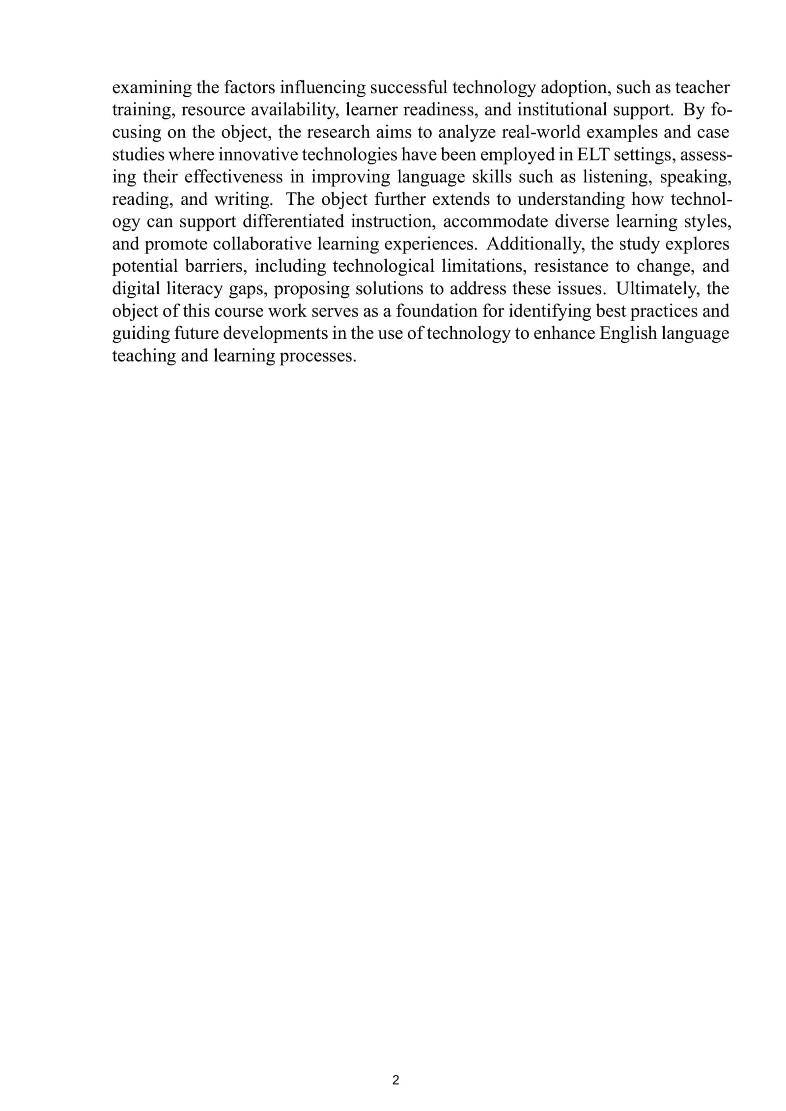 Role of Innovative Technologies in Language Teaching 3