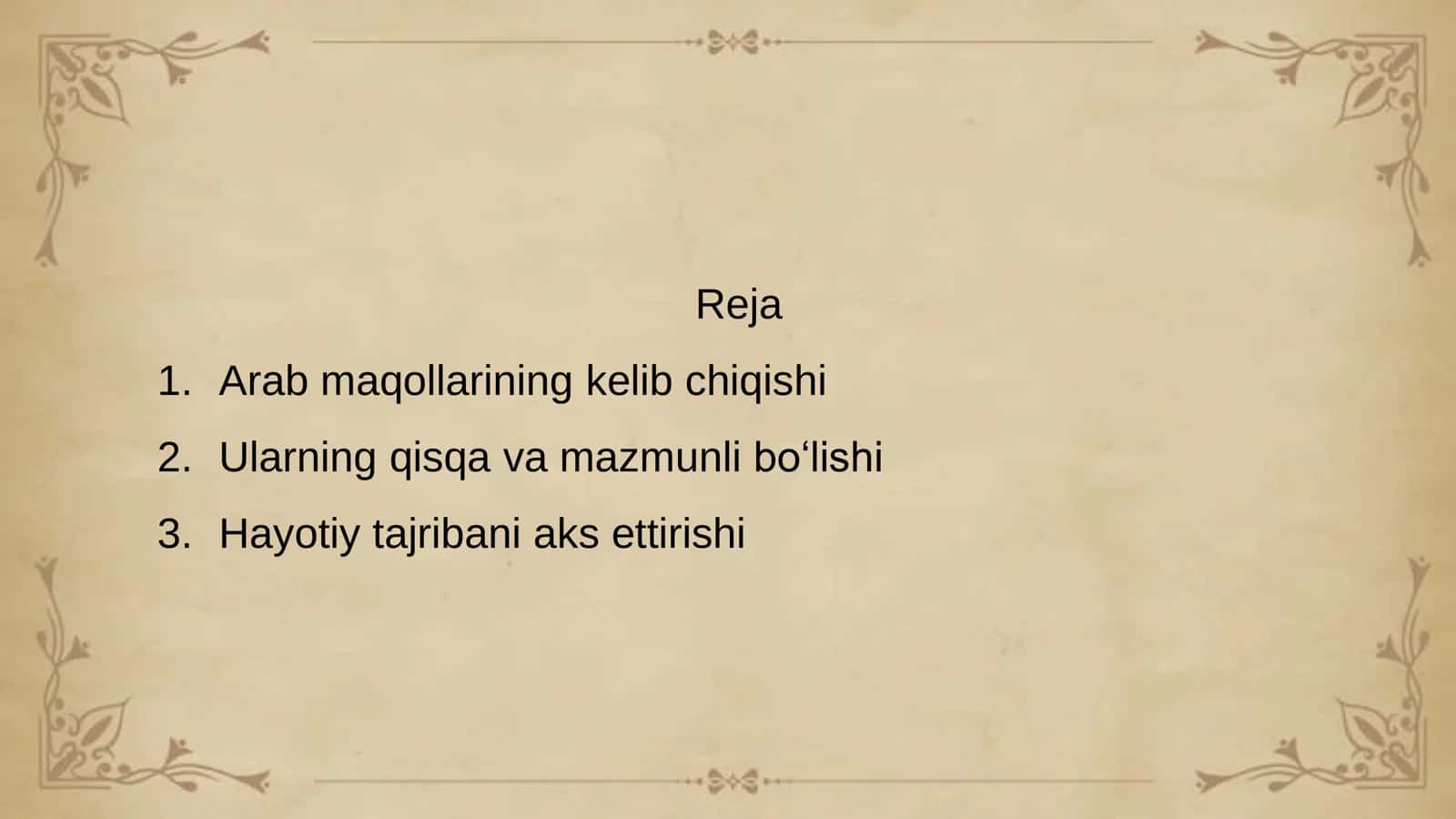 ARAB XALQ MAQOLLARI 3