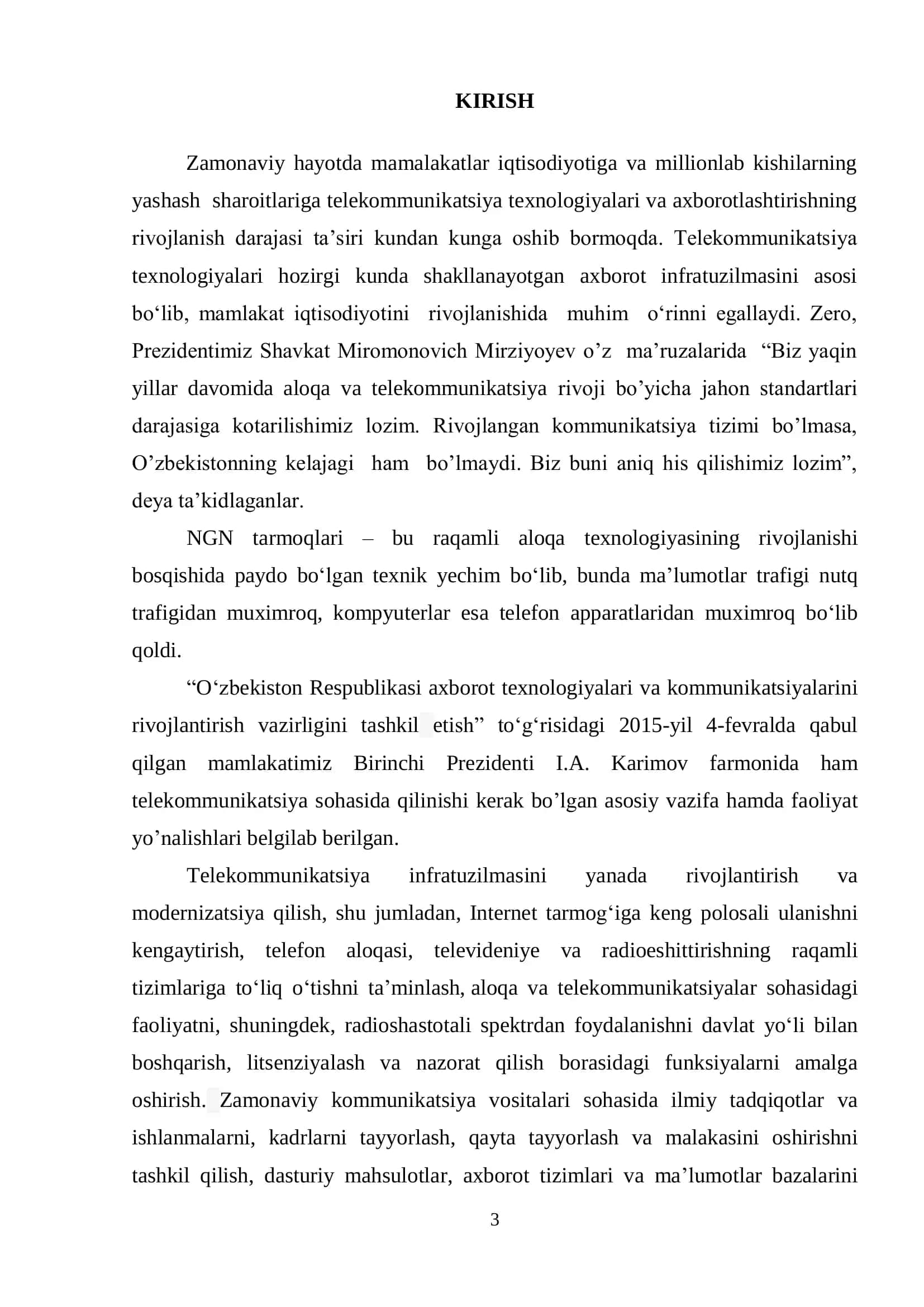 Keyingi avlod konvergent tarmoqlarining boshqaruv usullarining qiyosiy tahlili 3