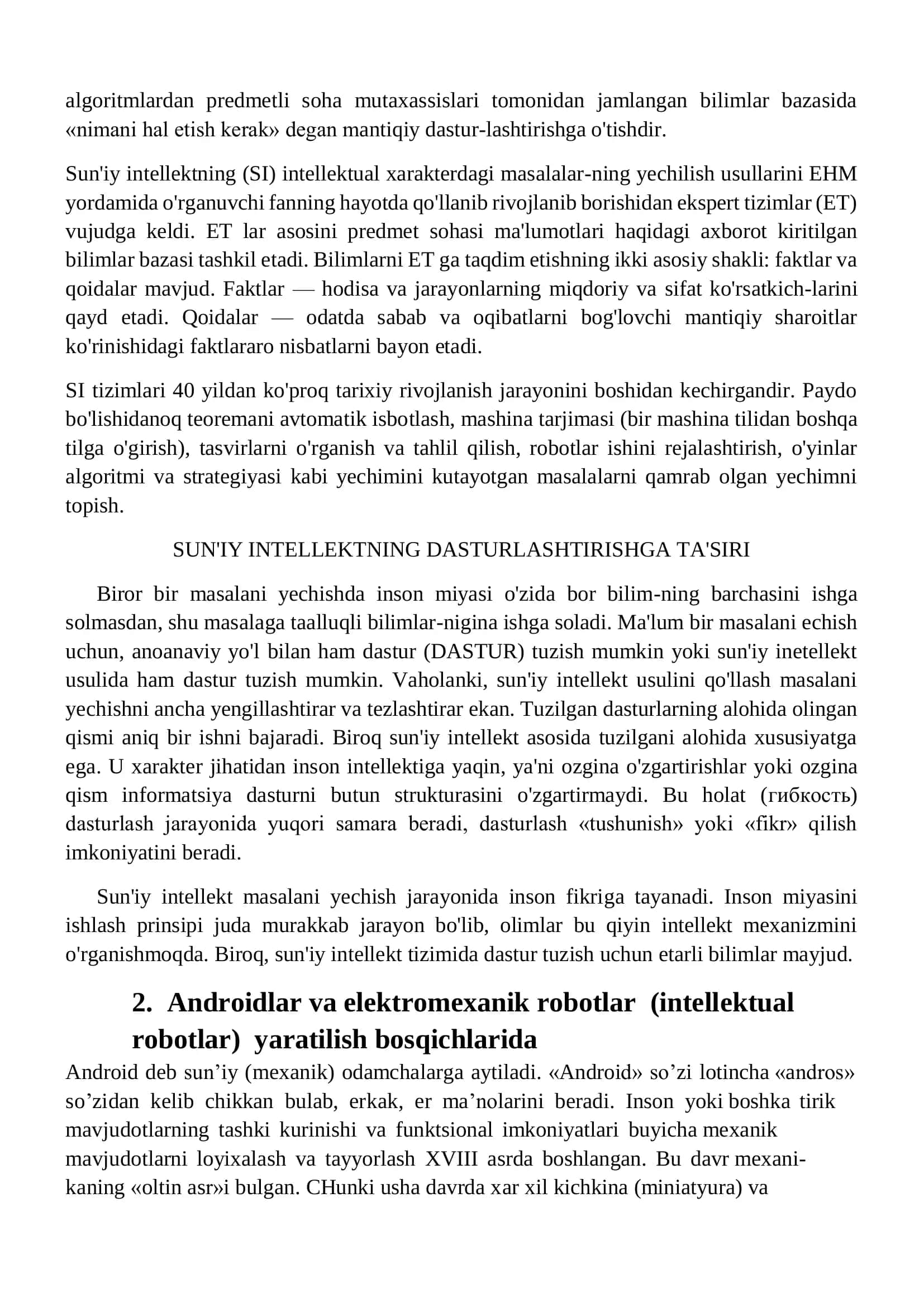 Sun’iy Intellekt va uning Rivojlanish Bosqichlari 3