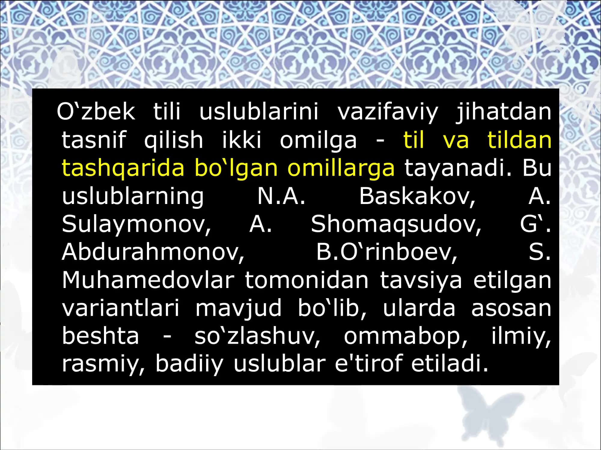 Badiiy uslub 3