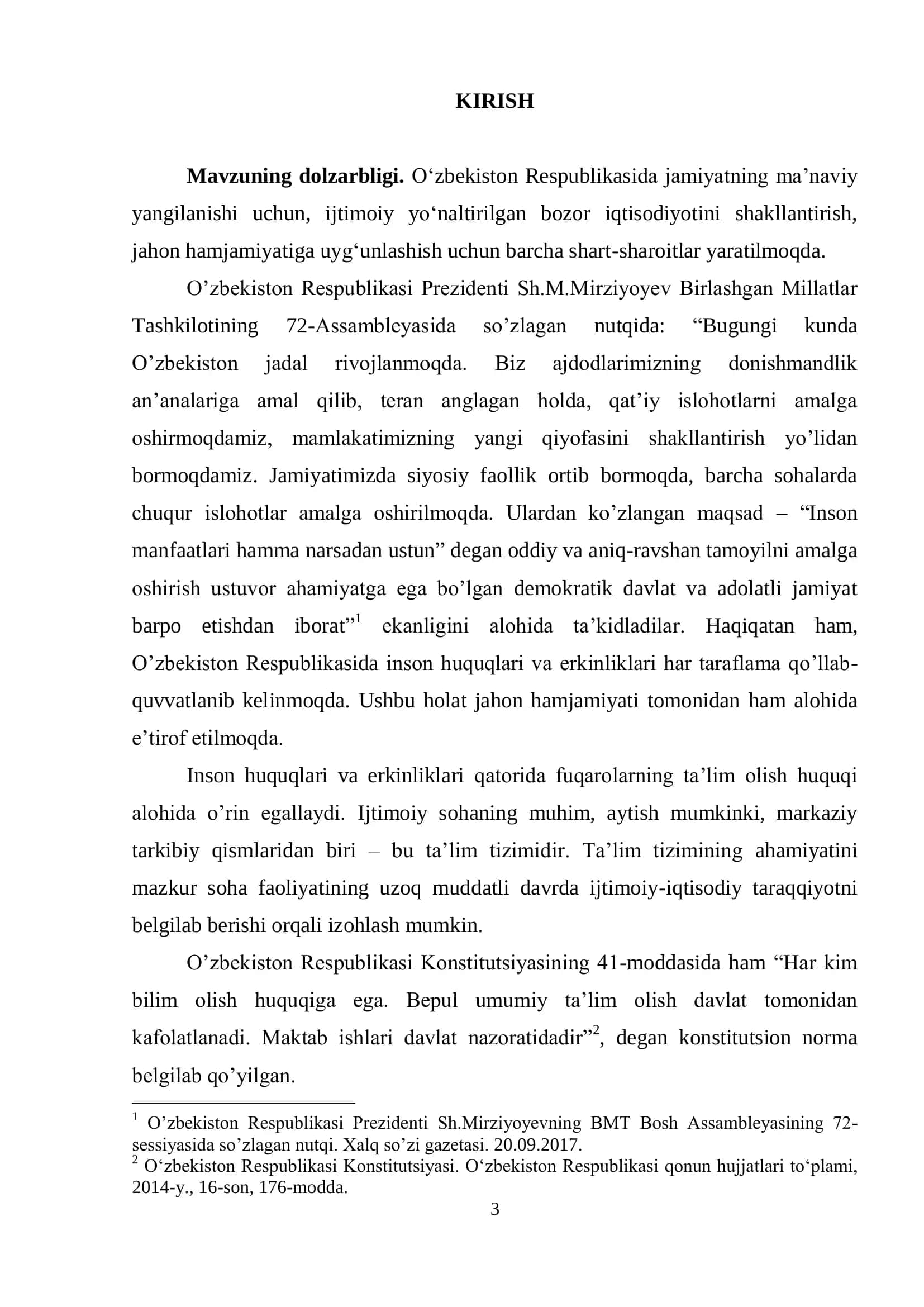 O‘RTA MAXSUS TA’LIM TIZIMI FAOLIYATINING TASHKILIY, HUQUQIY VA MOLIYAVIY ASOSLARI 3