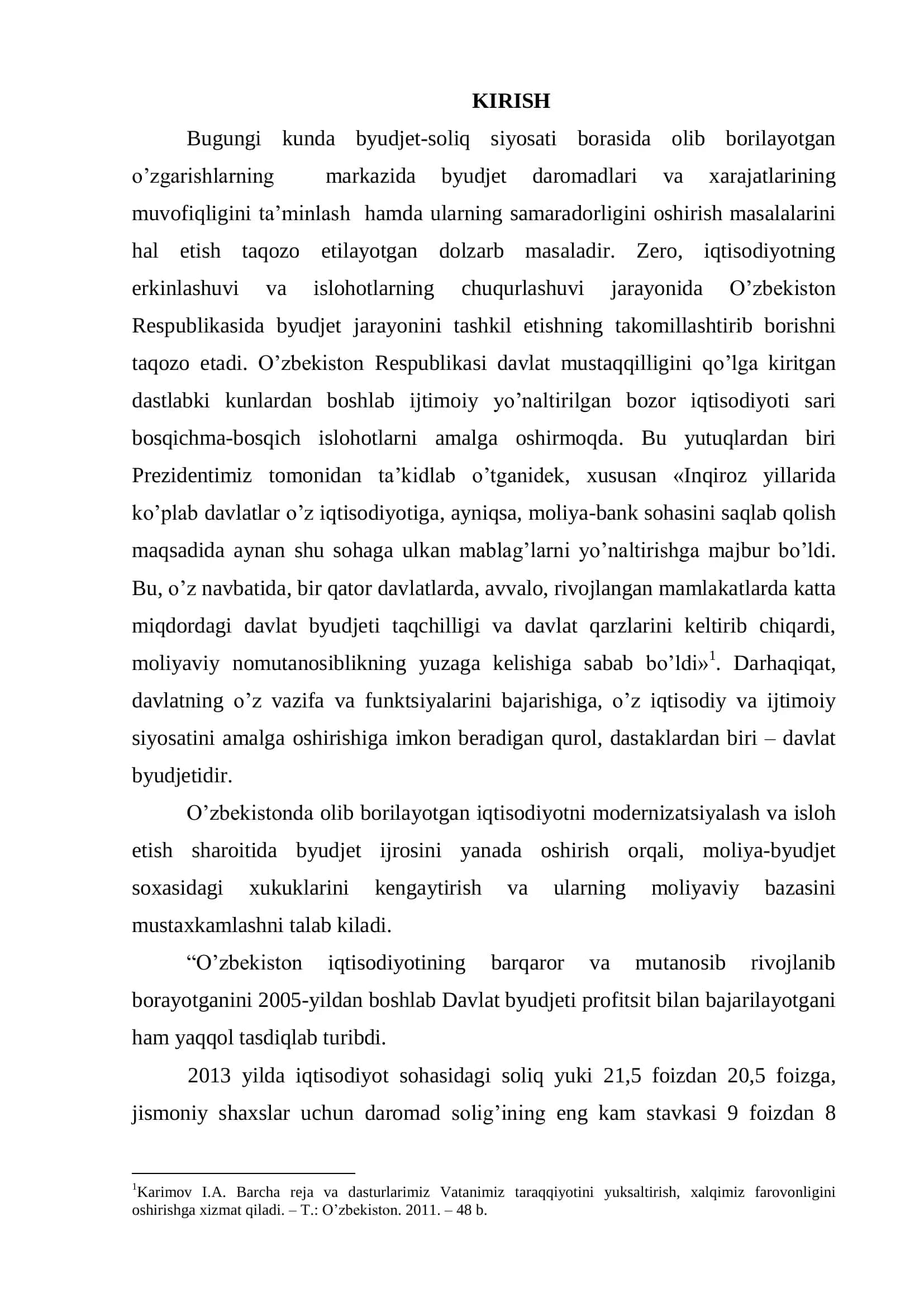 Byudjet jarayonini tashkil etishda g’aznachilik faoliyatini takomillashtirish yo’llari 3