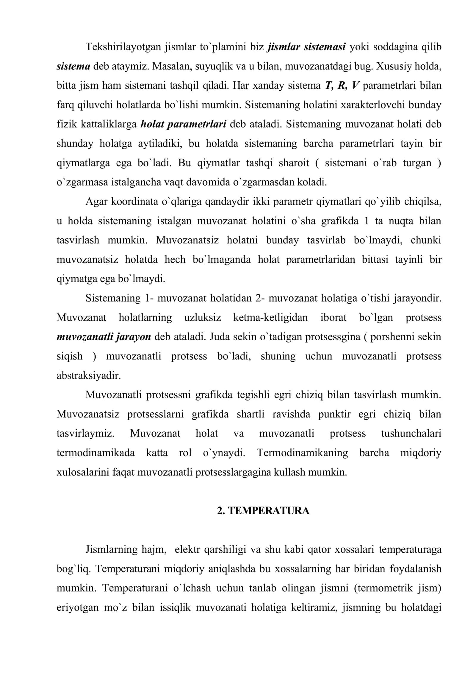 Molekulyar fizika va termodinamika 3