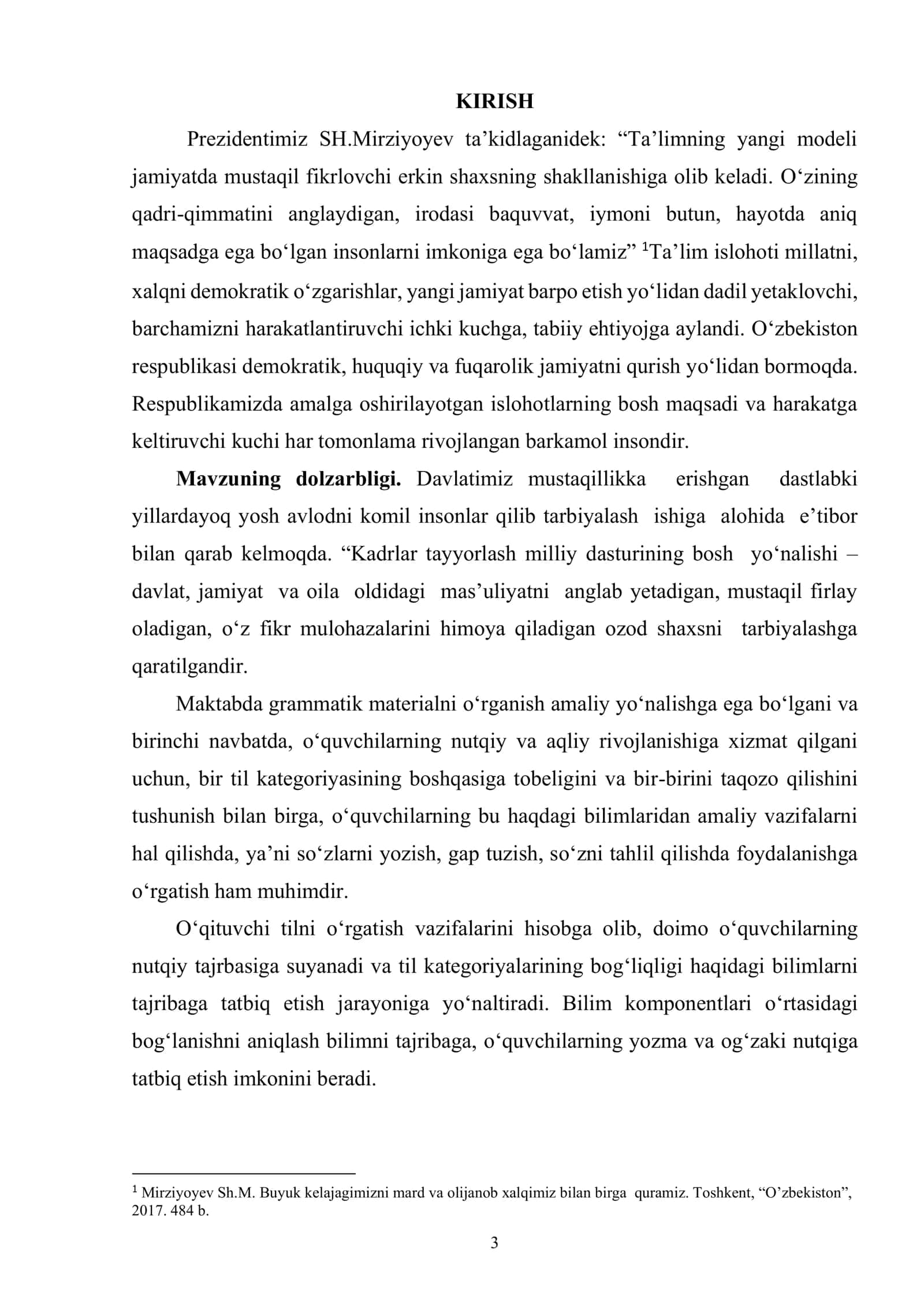 Boshlang‘ich sinf ona tili darslarida “So‘z tarkibi” mavzusini o‘rgatish 3