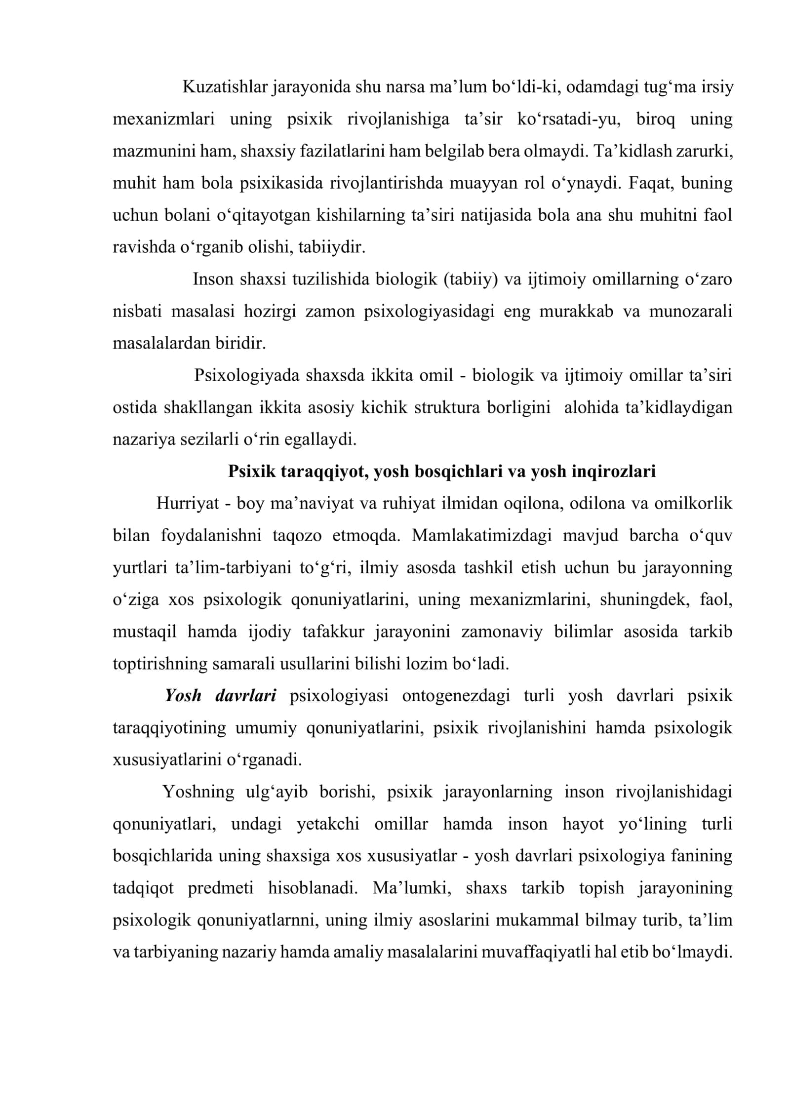 Ijtimoiy muhitning shaxs shakllanishiga ta’siri 3