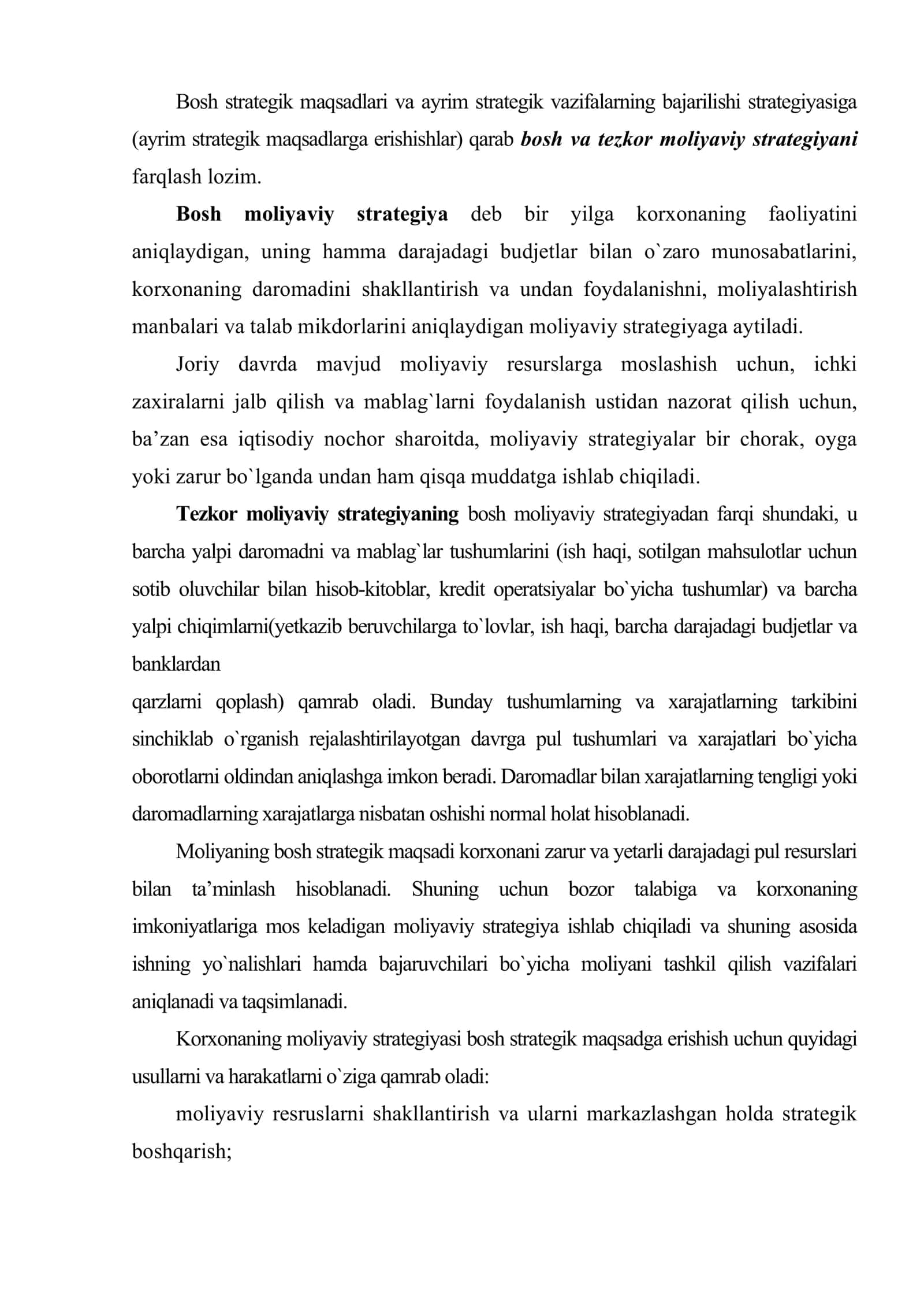 Korxonalarda moliyaviy rejalashtirish va budjetlashtirish 3