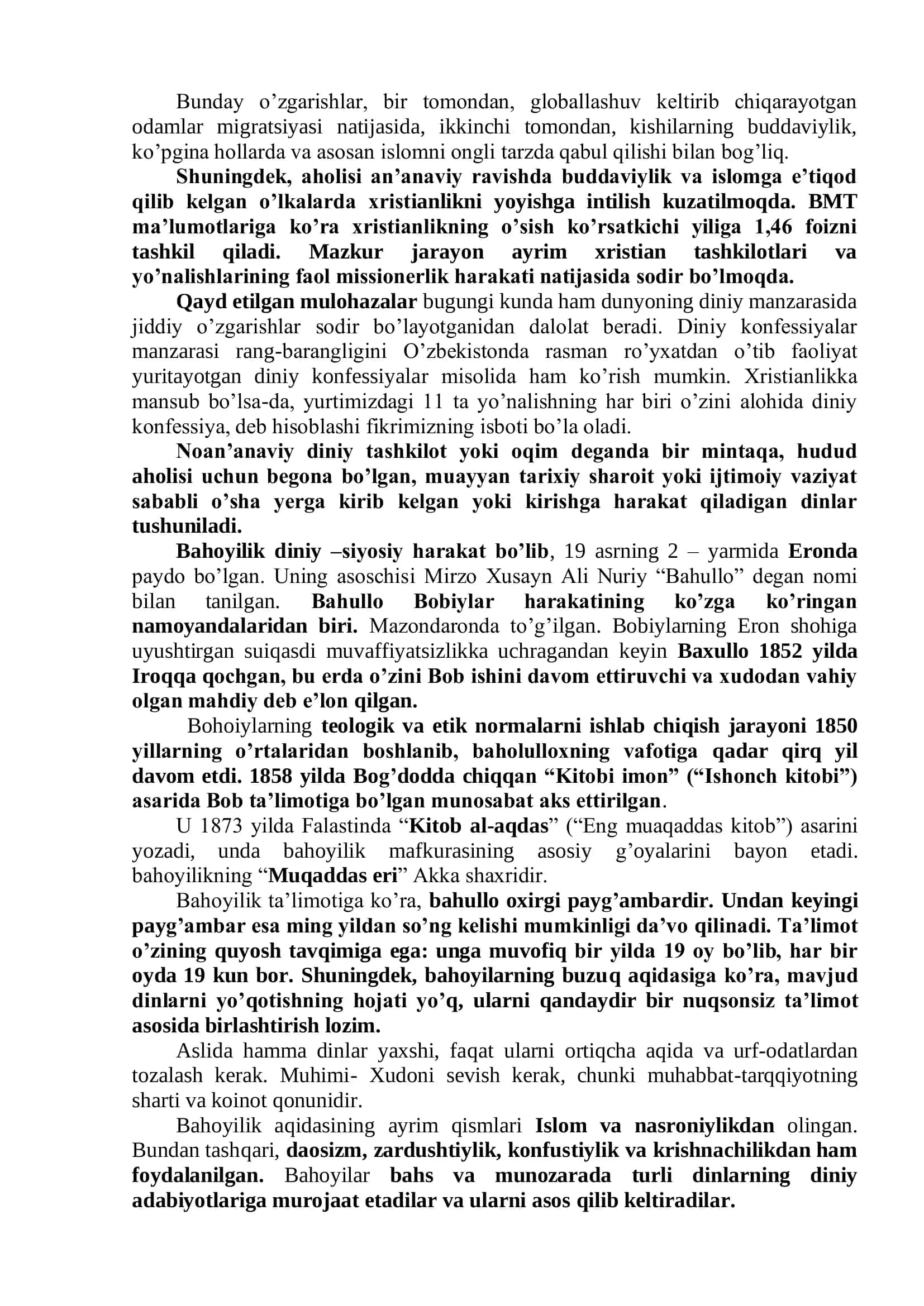 Yangi diniy ta`limotlar va sektalar. Kiber makonda din 3