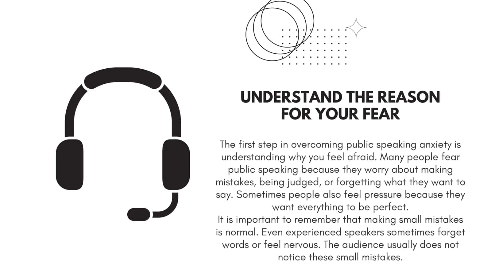 HOW TO OVERCOME FEAR AND ANXIETY IN PUBLIC SPEAKING? 3