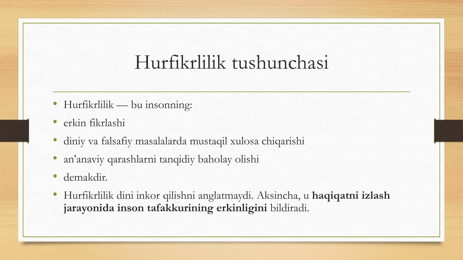 DIN VA HURFIKRLILIK 3