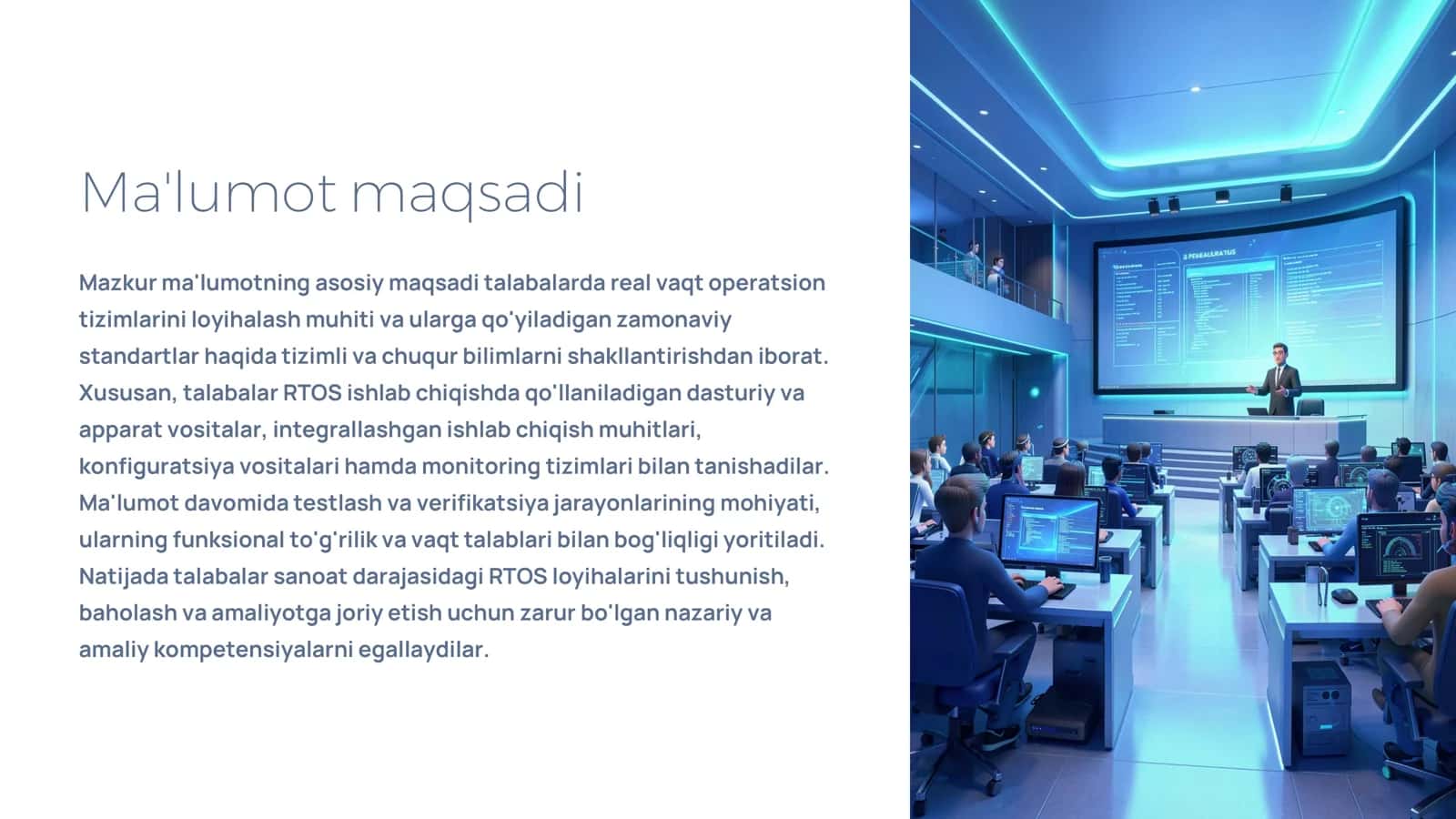 Real vaqt OT loyihalash muhiti va standartlari 3