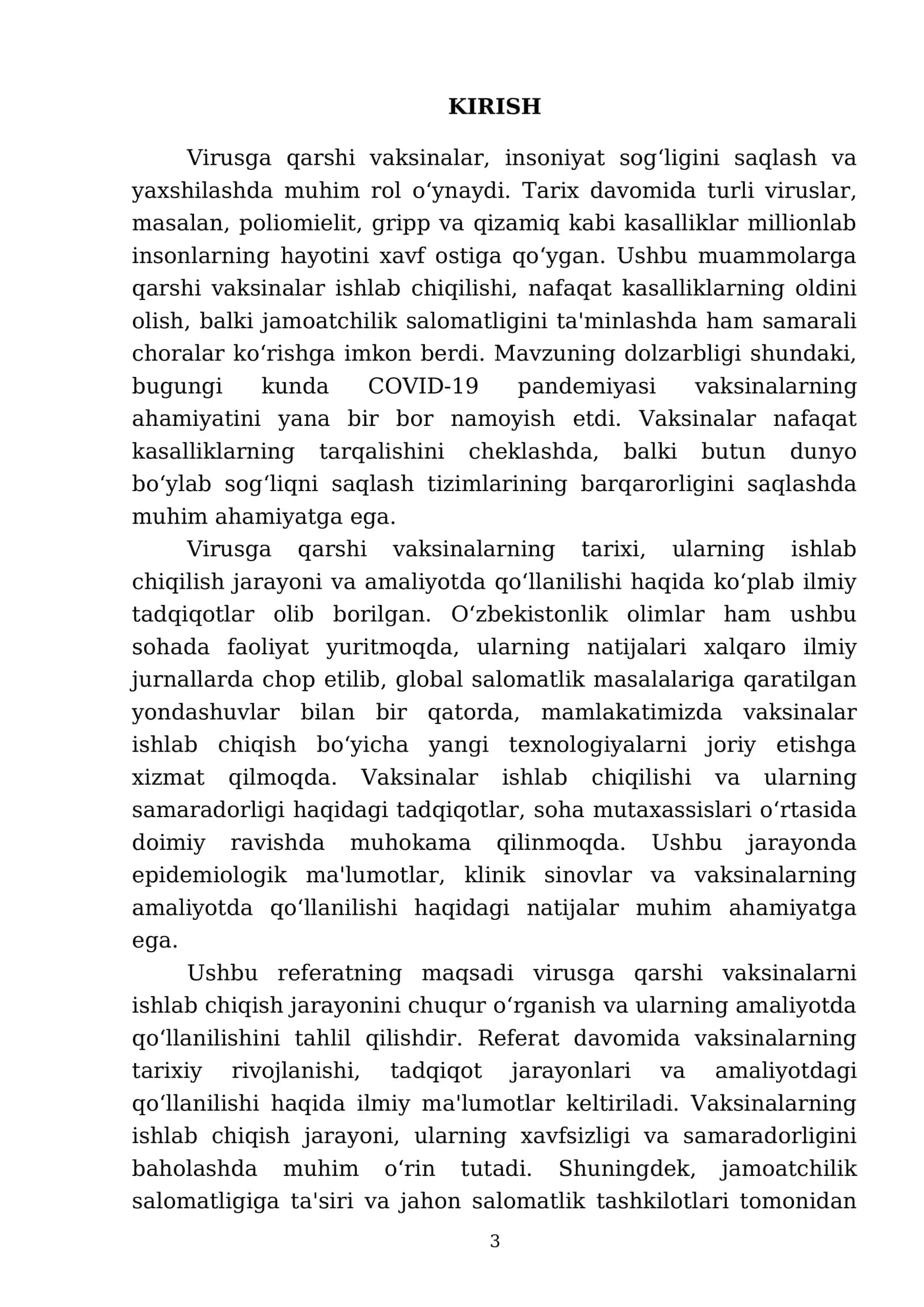 Virusga qarshi vaksinalar va ularni ishlab chiqish 3