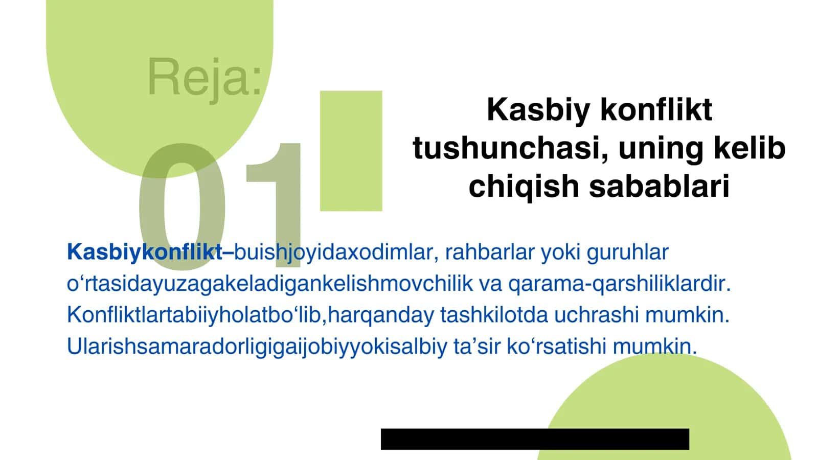 KASBIY FAOLIYATDAGI KONFLIKTLAR VA ULARNI BARTARAF ETISH YO‘LLARI 3
