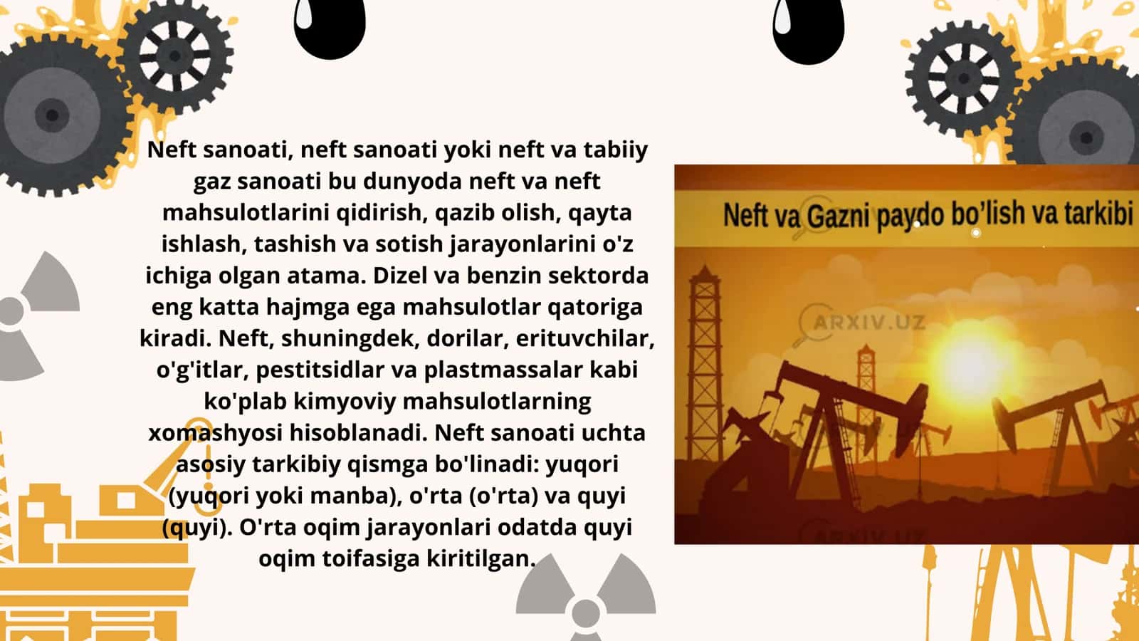 Dunyoda neft va gazning oʻrni va ahamiyati 3