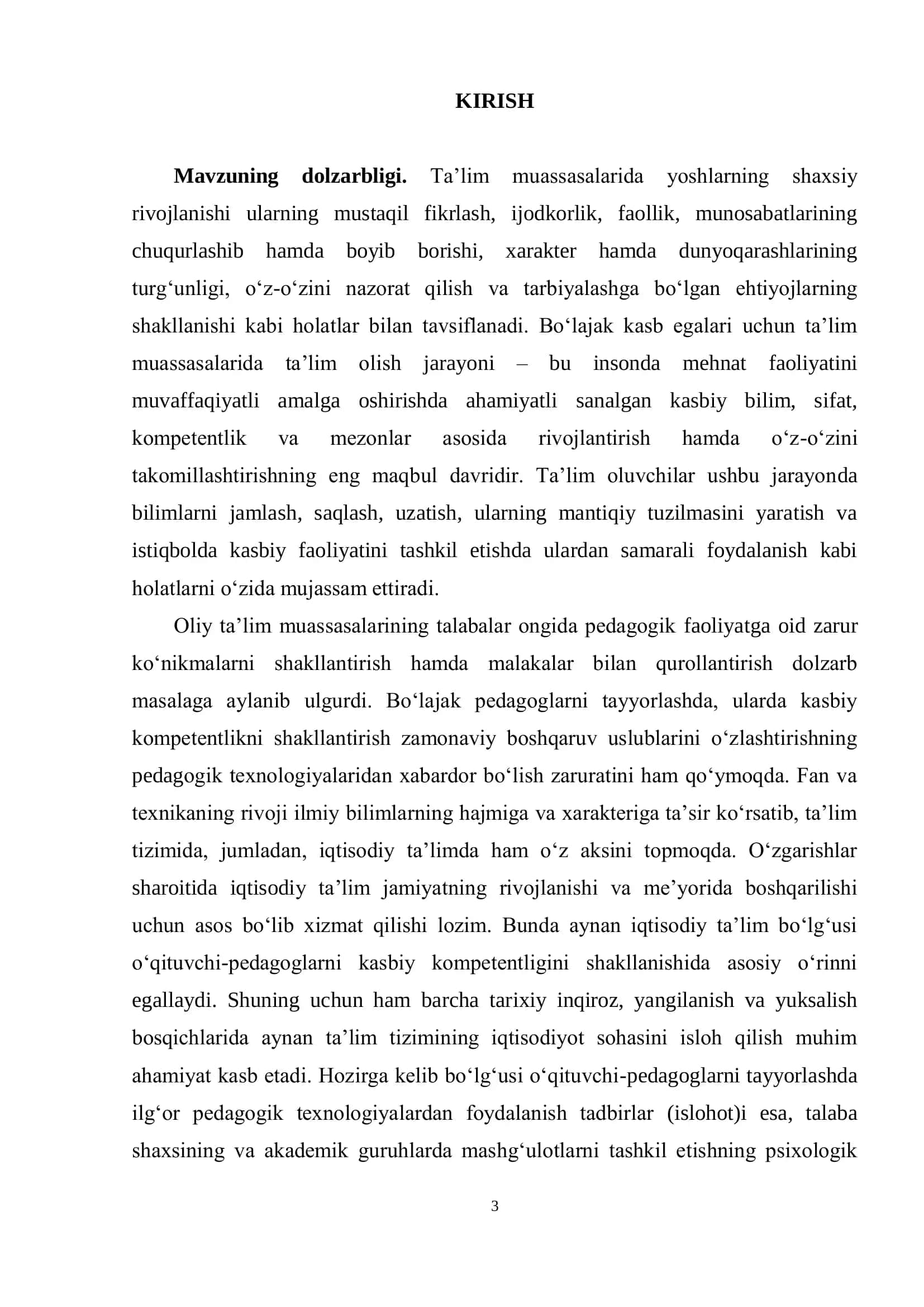 SHAXS KASBIY KOMPETENTLIGINI O’RGANISHNING PSIXOLOGIK MEXANIZMLARI 3