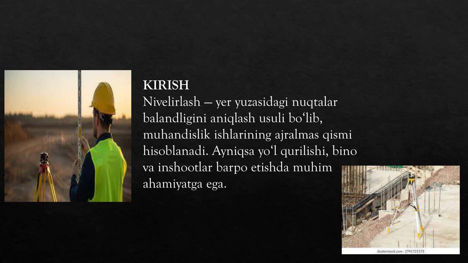 Nivelir tarmoqlarini oddiy usulda tenglashtirish 3