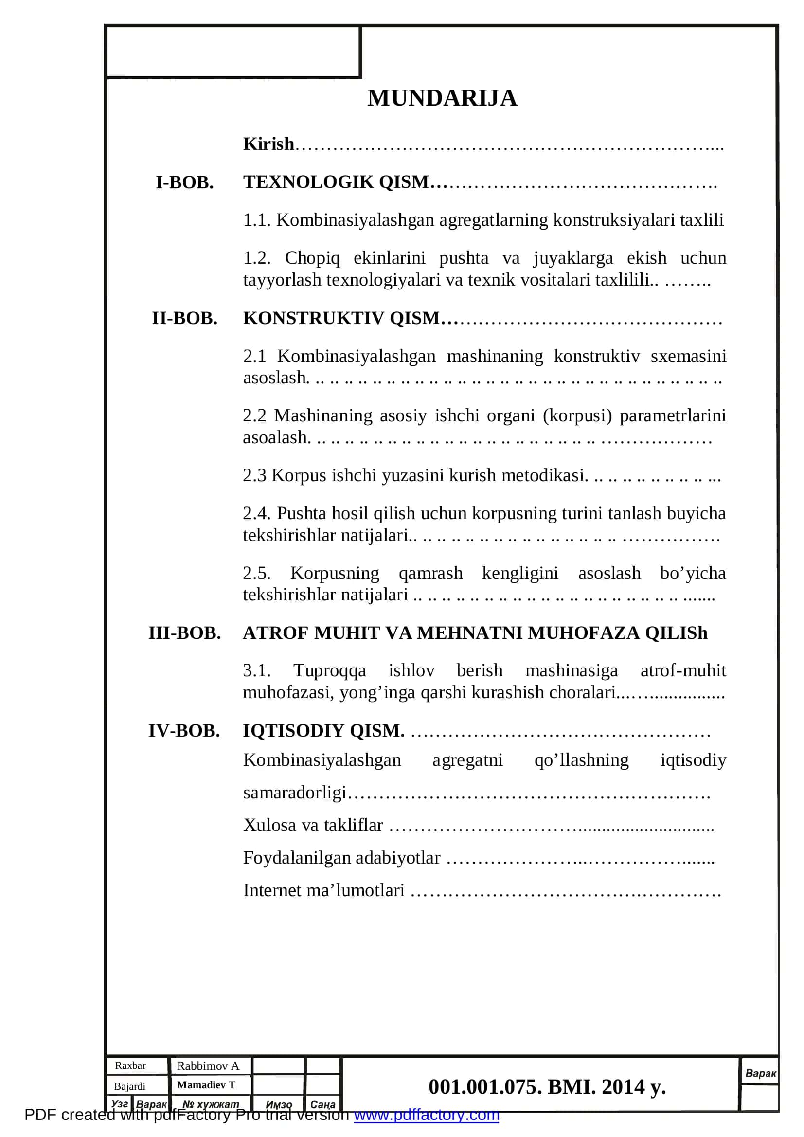O’quv tajriba xo’jaligi 3