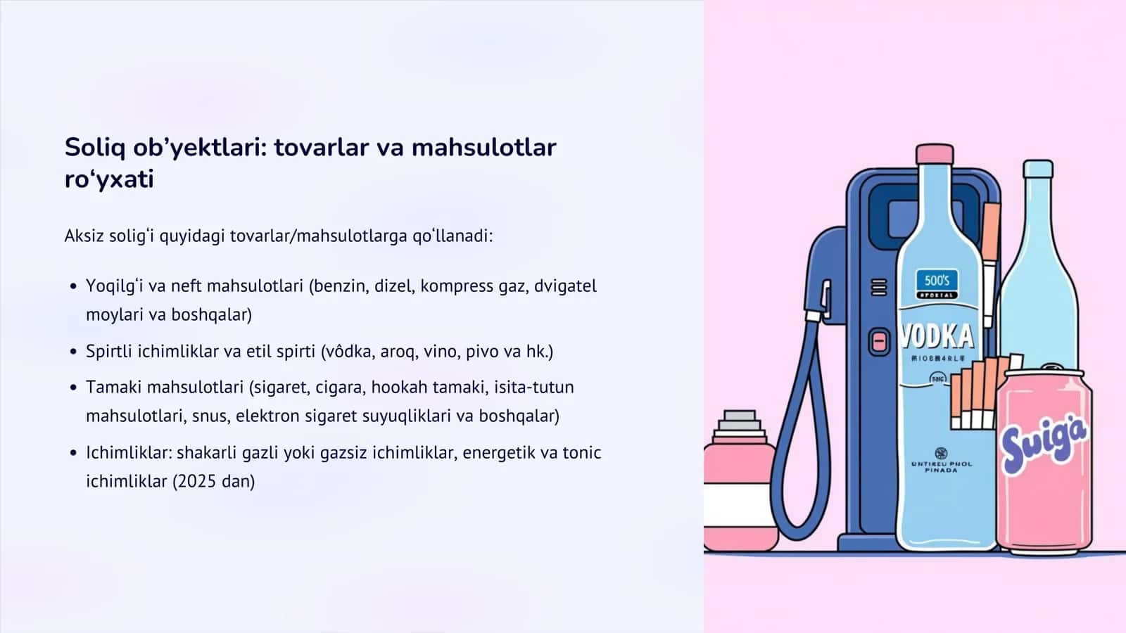 Aksiz solig‘i va uning maqsadlari 3