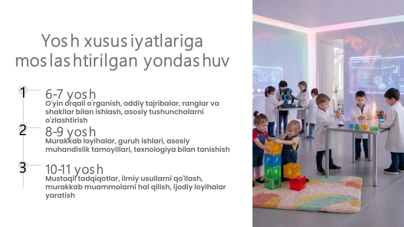 STEAM texnologiyasining o‘ziga xos xususiyatlari. Boshlang‘ich ta’limda STEAM yondashuvining mazmuni va metodik asoslari 3
