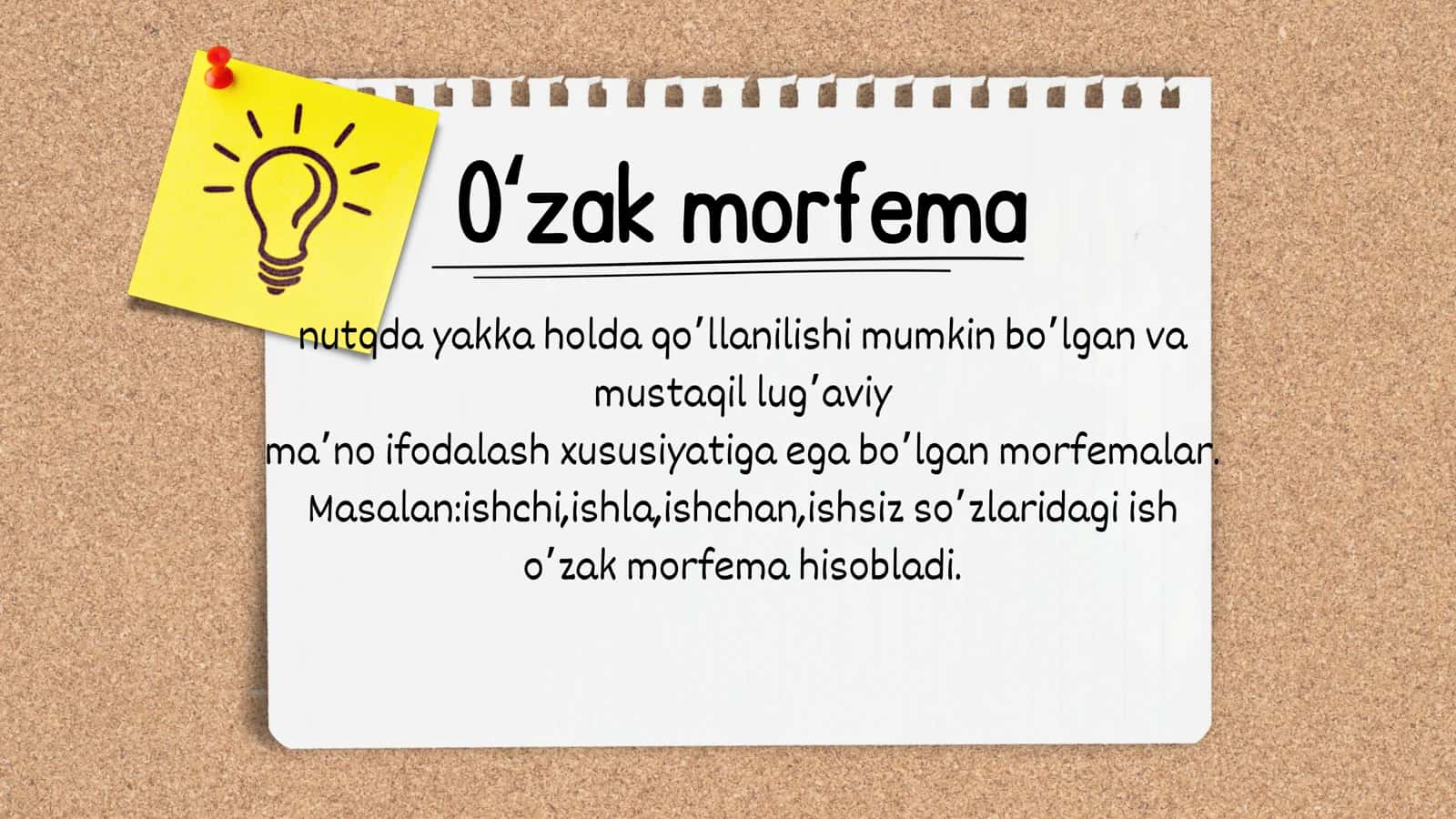 MORFEMA VA UNING TURLARI 3