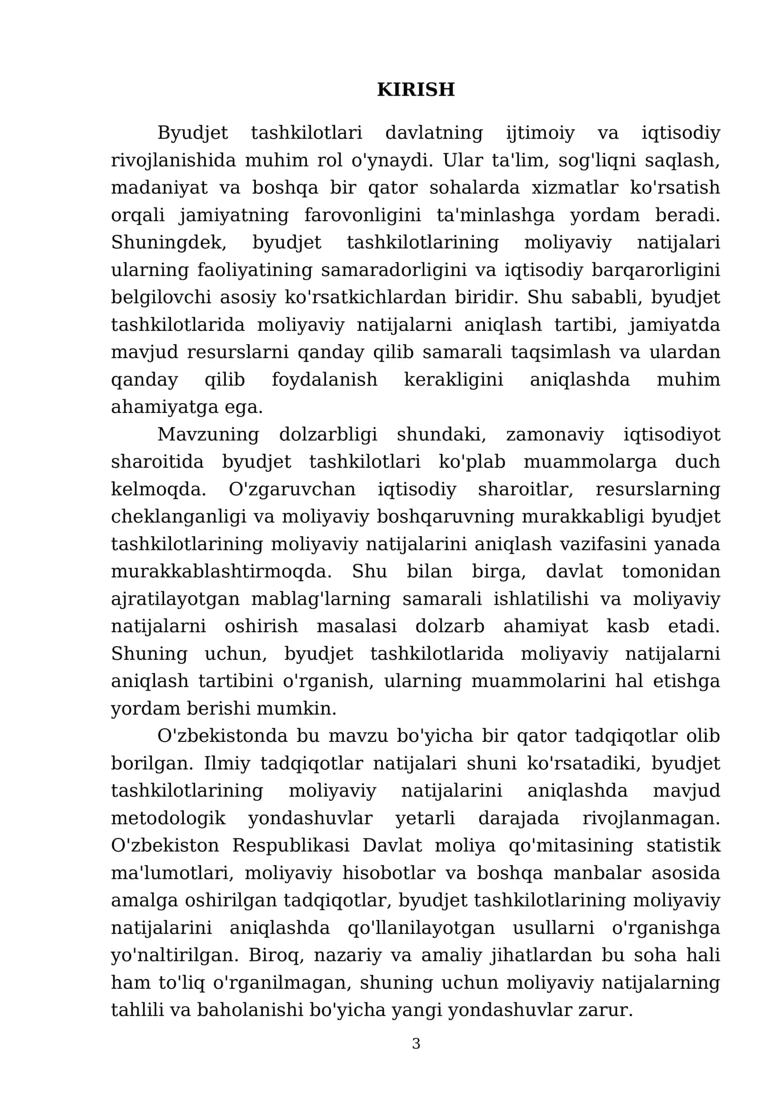 Byudjet Tashkilotlarida moliyaviy natijalarni aniqlash tartibi 3