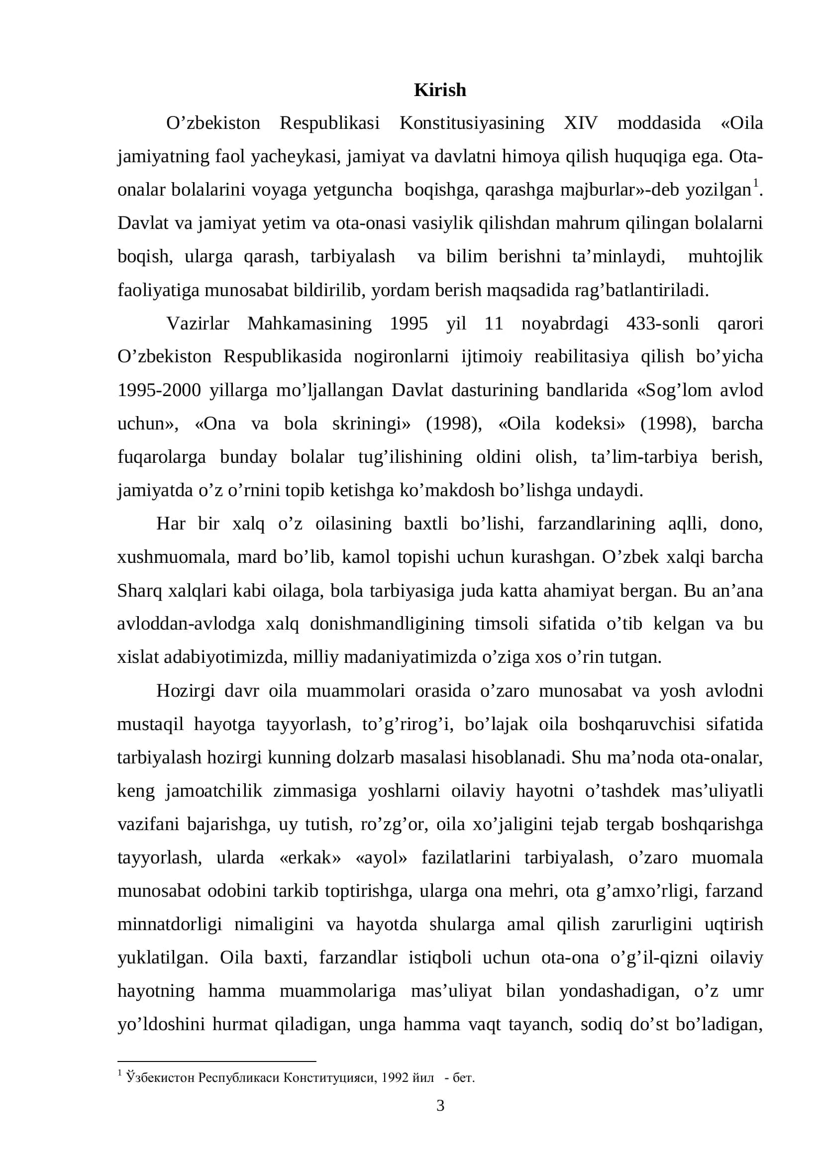 Aqliy rivojlanishida muammosi bo’lgan o’smirlarda oilaviy xayot haqidagi tasavvurlarining o’ziga xos xususiyatlari 3