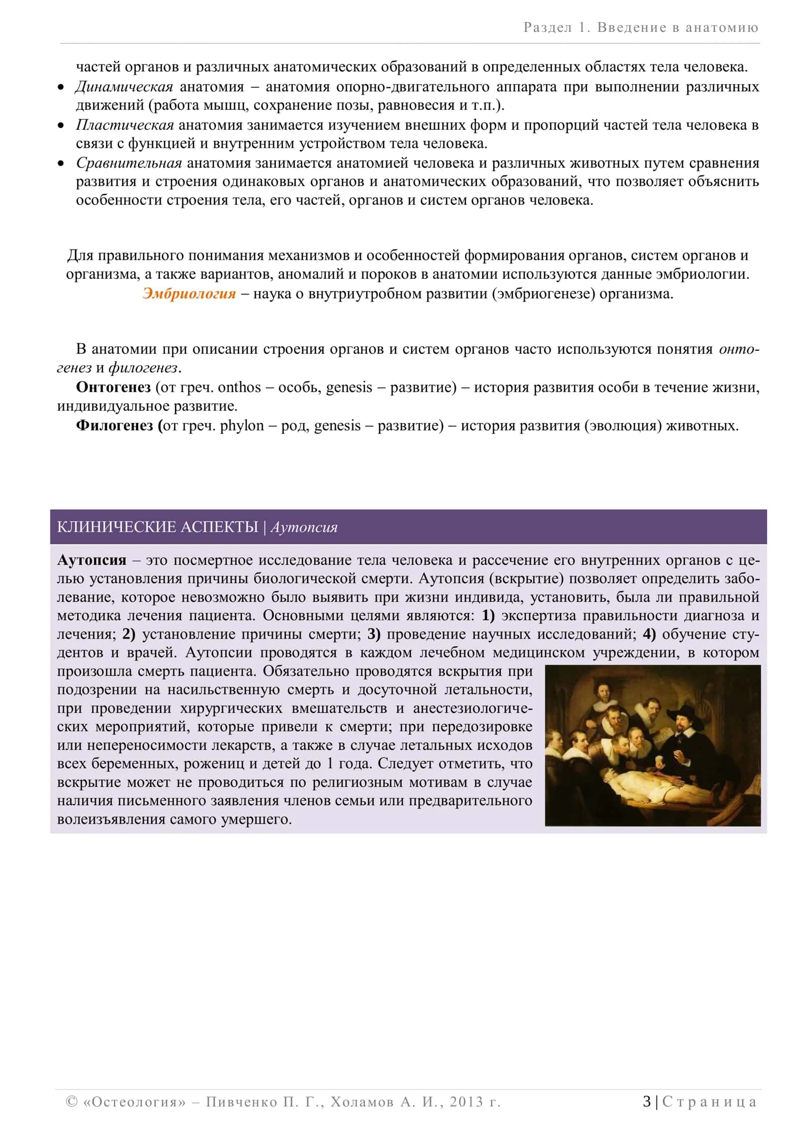 Анатомия 3
