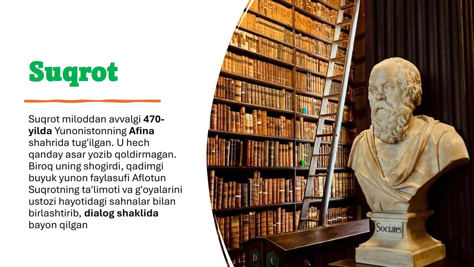 Suqrotning jamiyat va inson o'zaro munosabatlari to'g'risidagi qarashlari 3