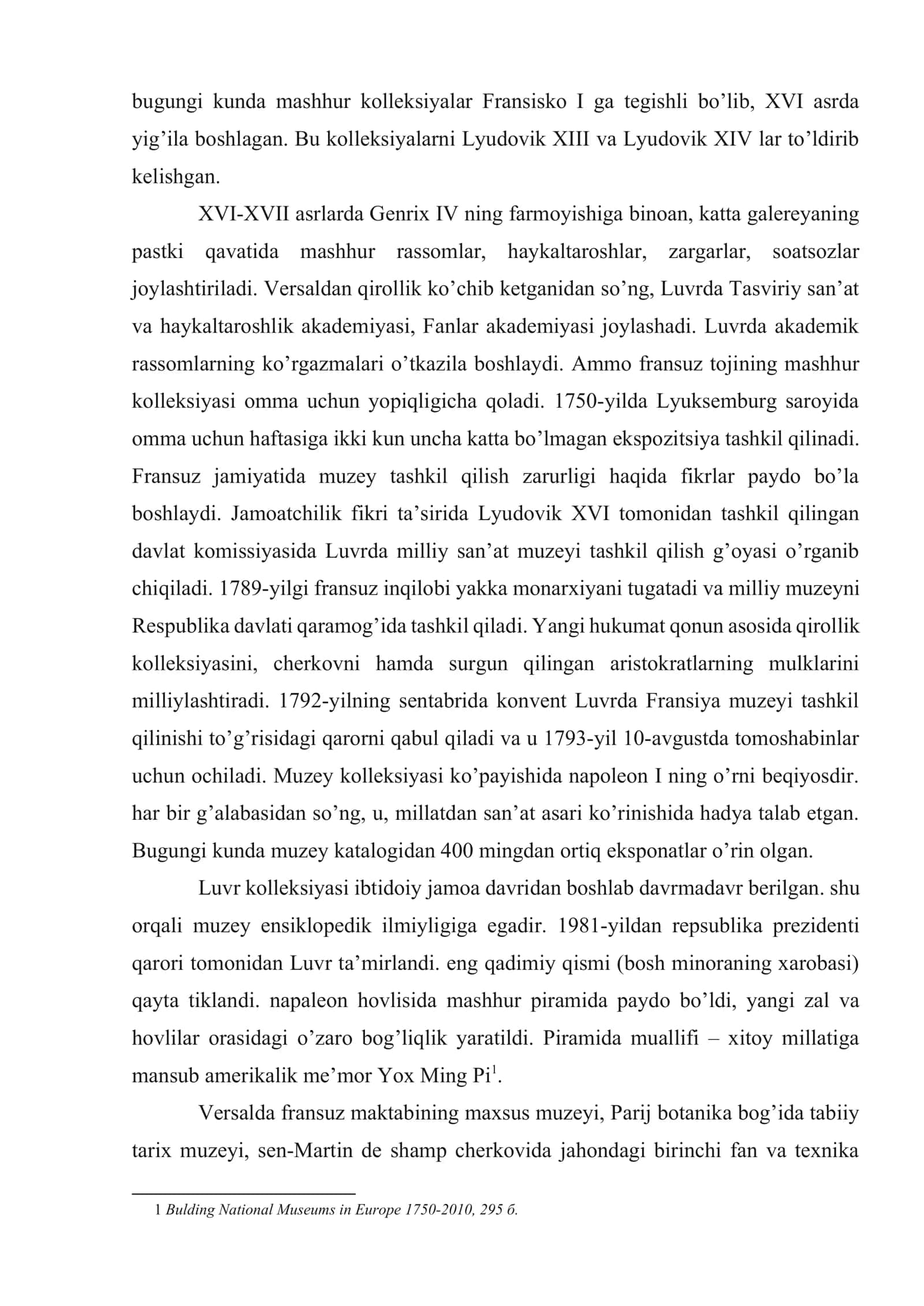 Fransiya muzeylari 3