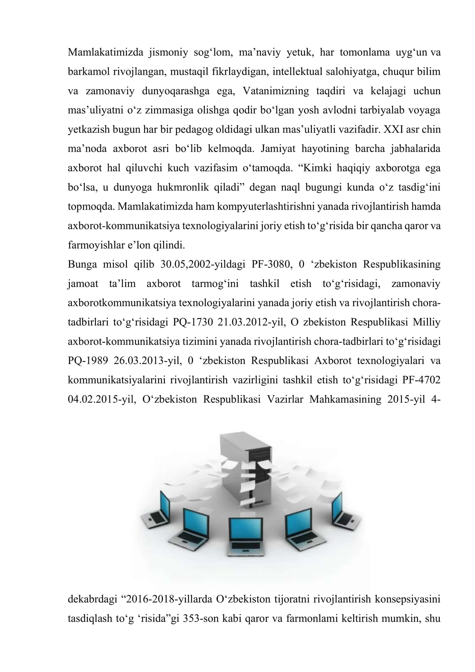 Iqtisodiy axborot tizimlarida mobil platformlar texnologiyasining o‘rni va ahamiyati 3