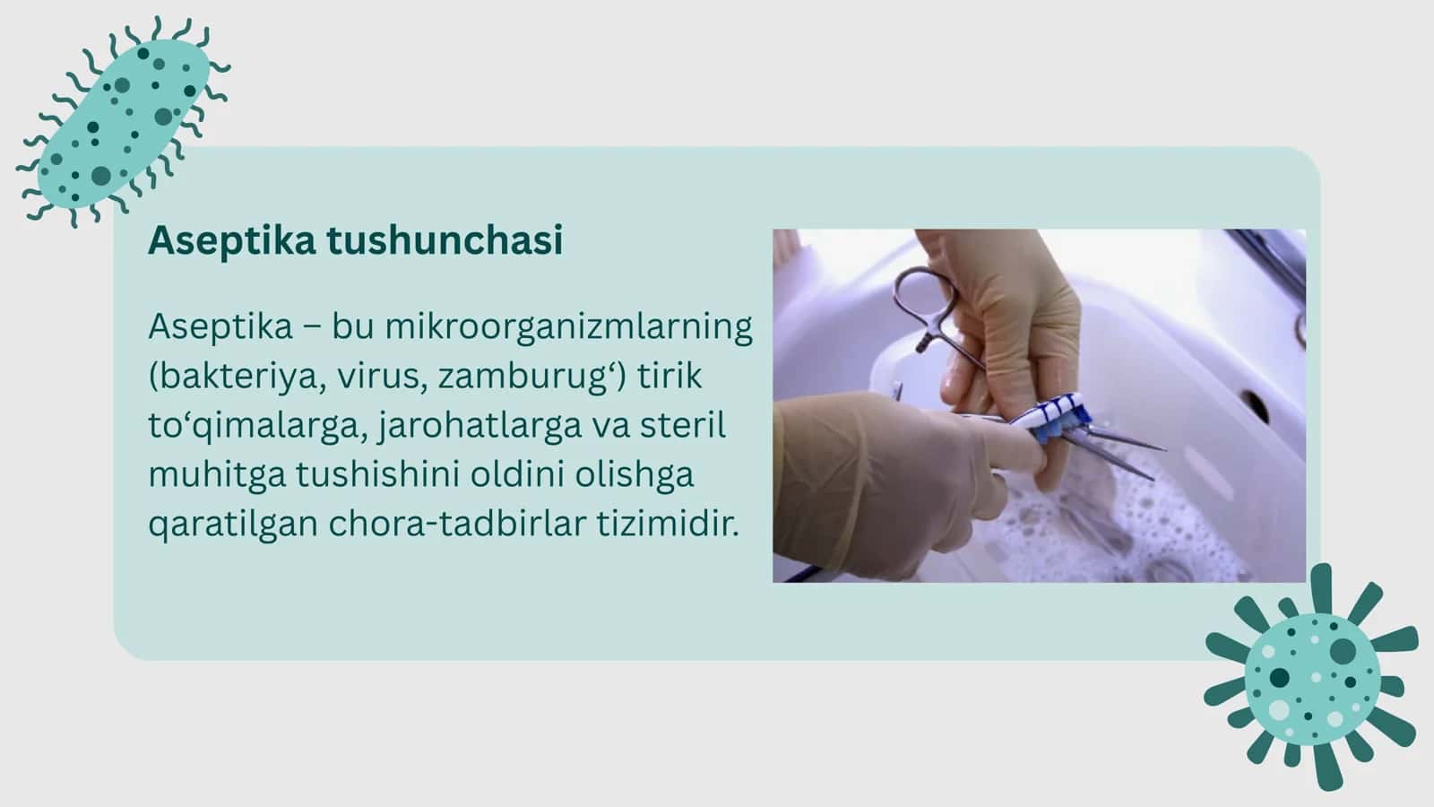 Aseptika va uning turlari 3
