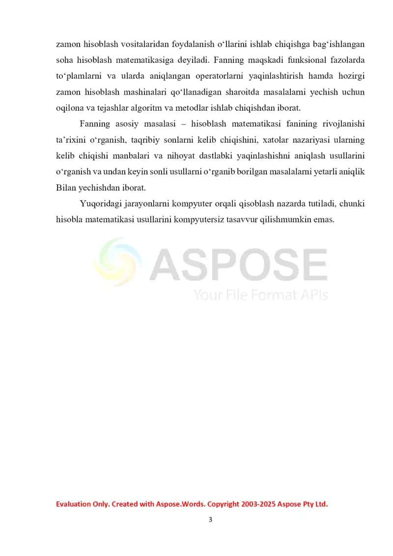 Taqribiy hisob, absolyut va nisbiy xato, sonlarni yaxlitlash usullari 3