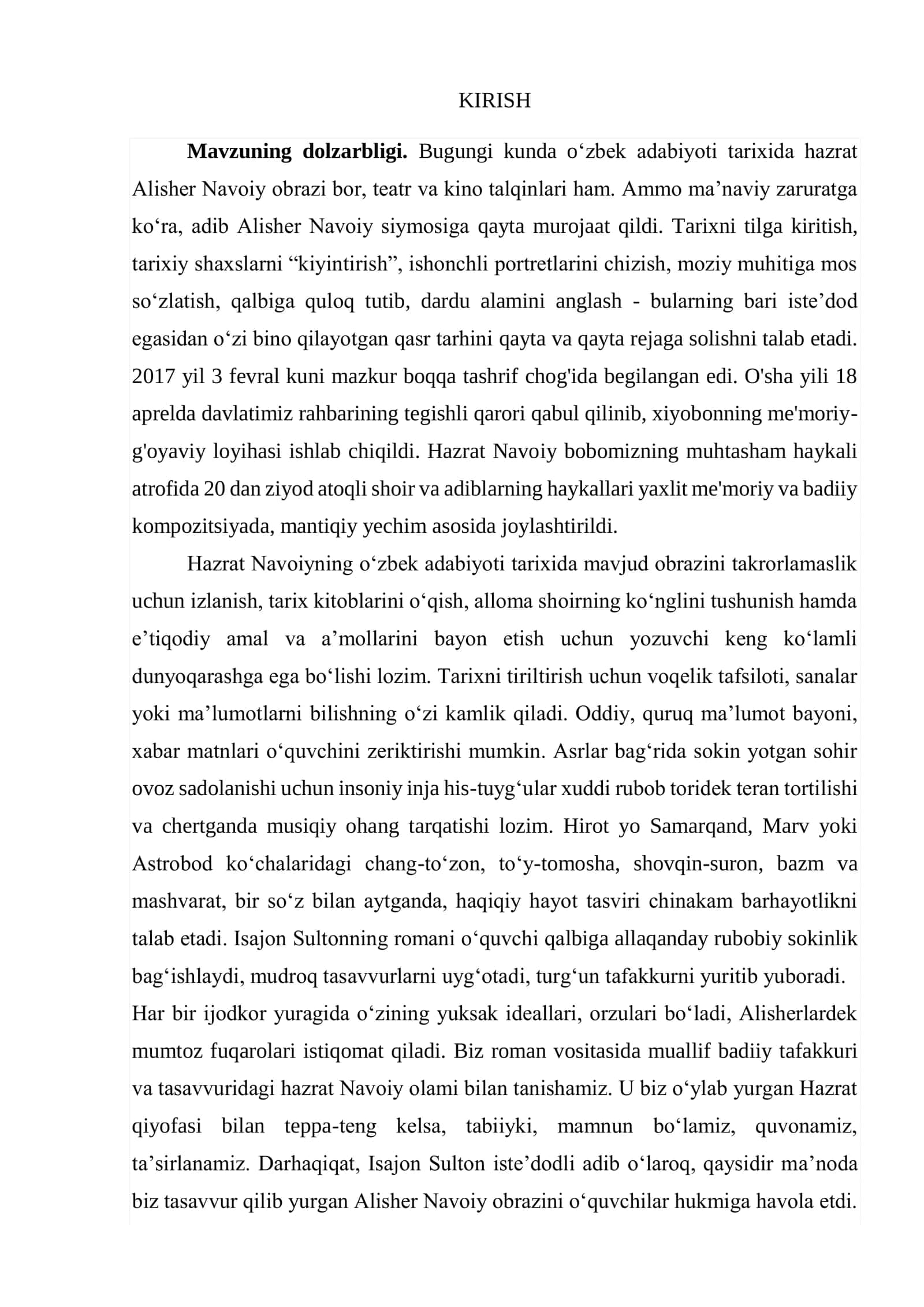 ALISHER NAVOIY MAKTAB, MADRASALARGA VA O‘QITUVCHI USTOZ HAQIDA HAMDA KOMIL INSONNI SHAKLLARIGA OID QARASHLARINING SHAKLLANISHI 3