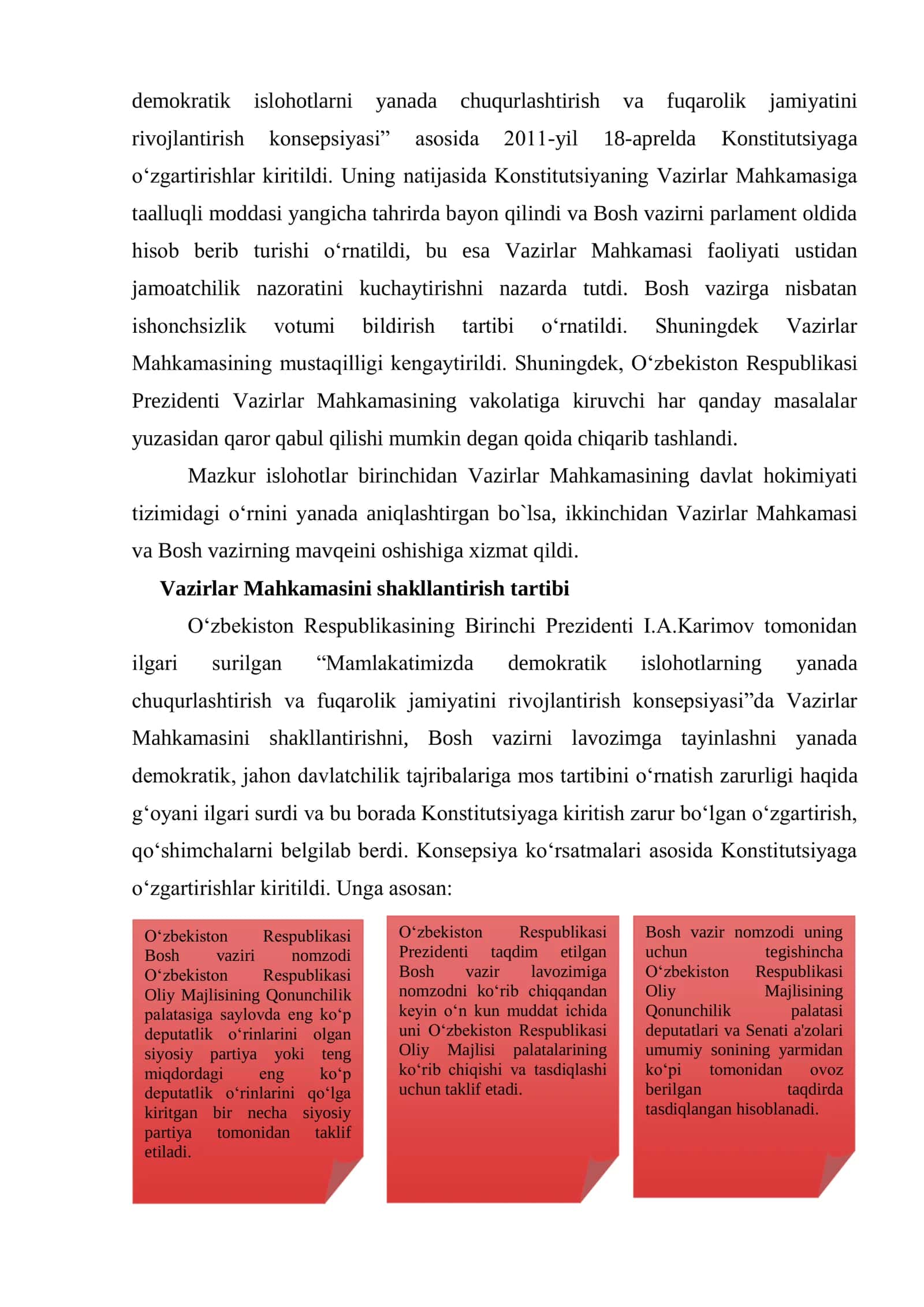 O’ZBEKISTON RESPUBLIKASINING VAZIRLAR MAHKAMASI 3