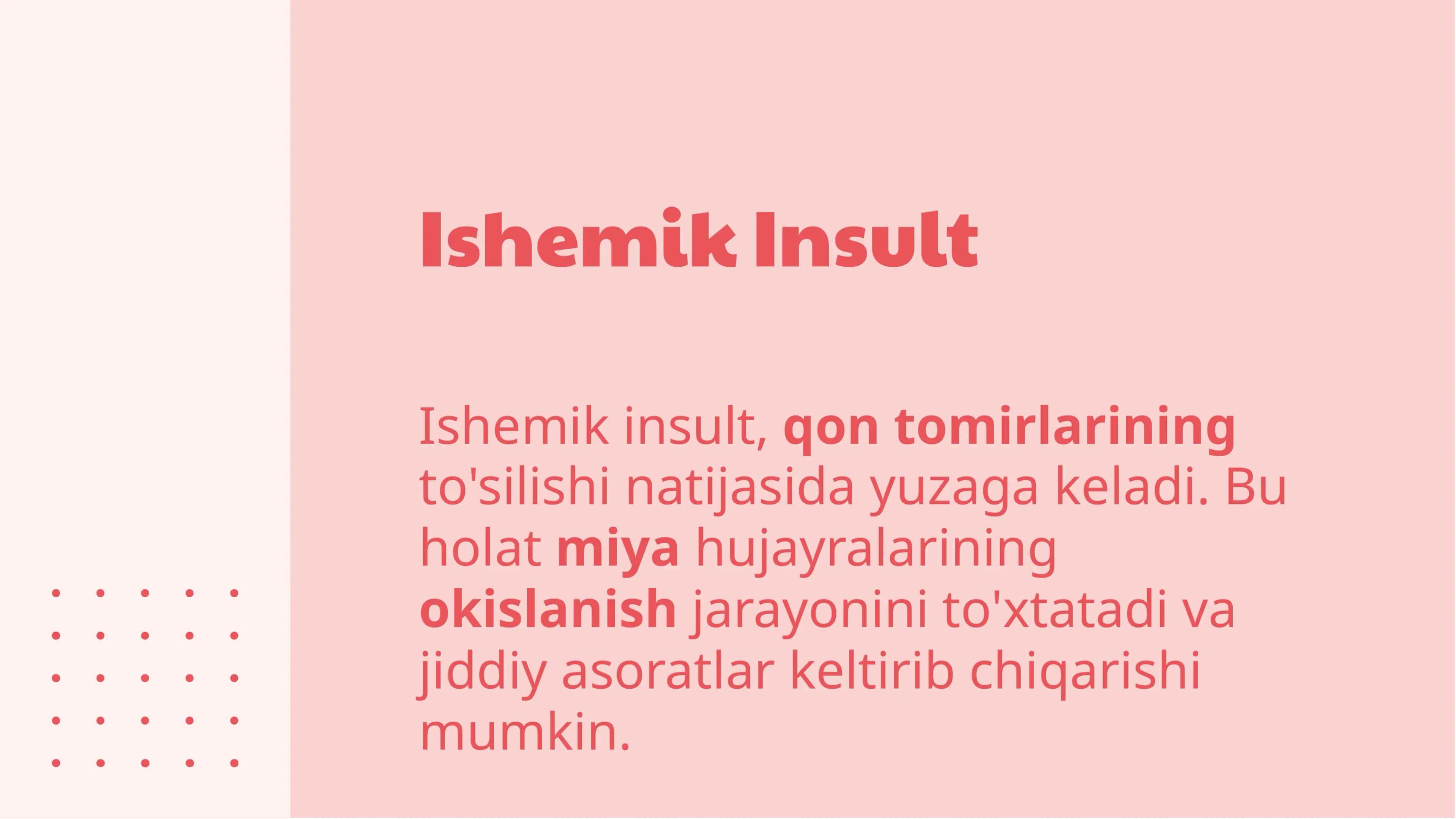 Qon tomir kasalliklari, Ishemik va gemorragik insult differensial diagnostikasi, davolash va psofilaktika usullari 3